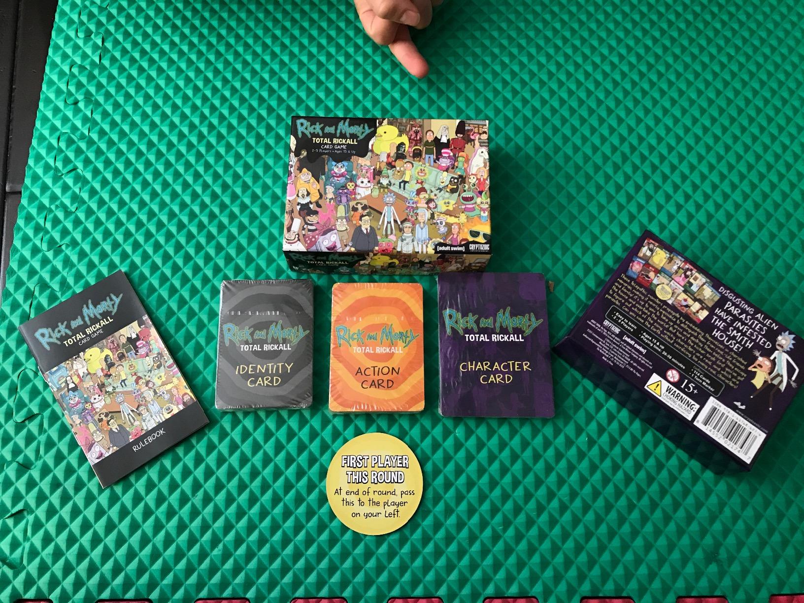 Rick and Morty Total Rickall Cooperative Card Game - Customer Photo 1