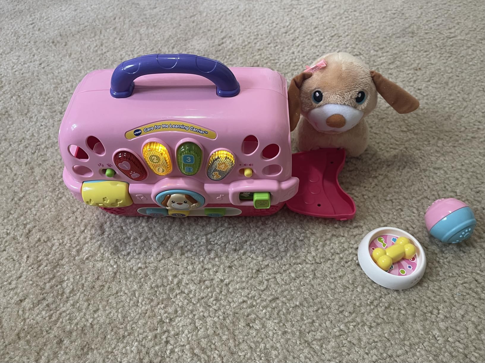 VTech Care for Me Learning Carrier, Pink - Customer Photo 1