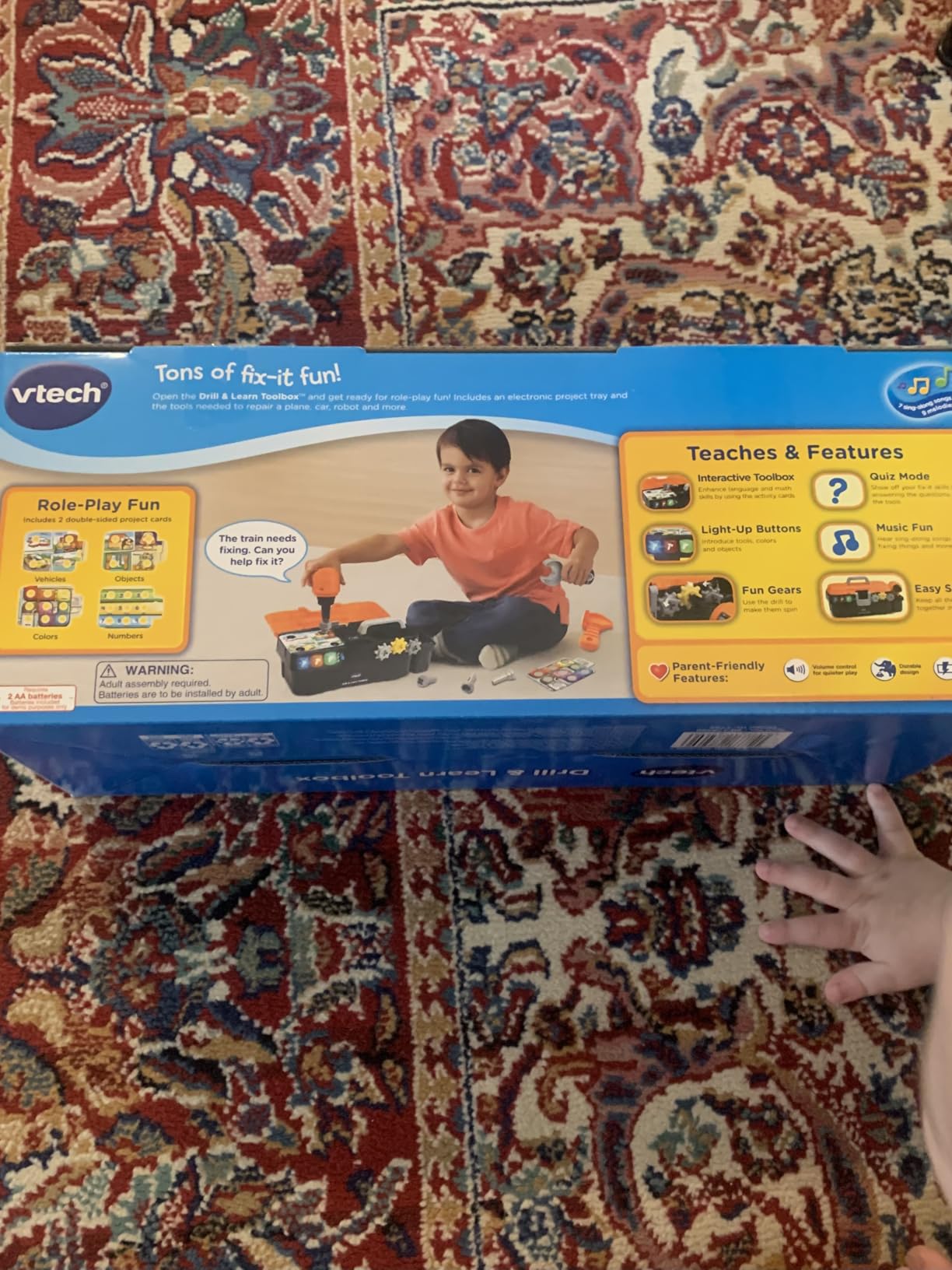 VTech Drill and Learn Toolbox - Customer Photo 2