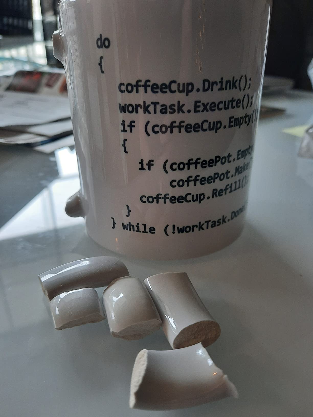Computer Science Coffee Mug - C++ Programmer Coder Gift 11 Oz. - Verified Code - Customer Photo 1
