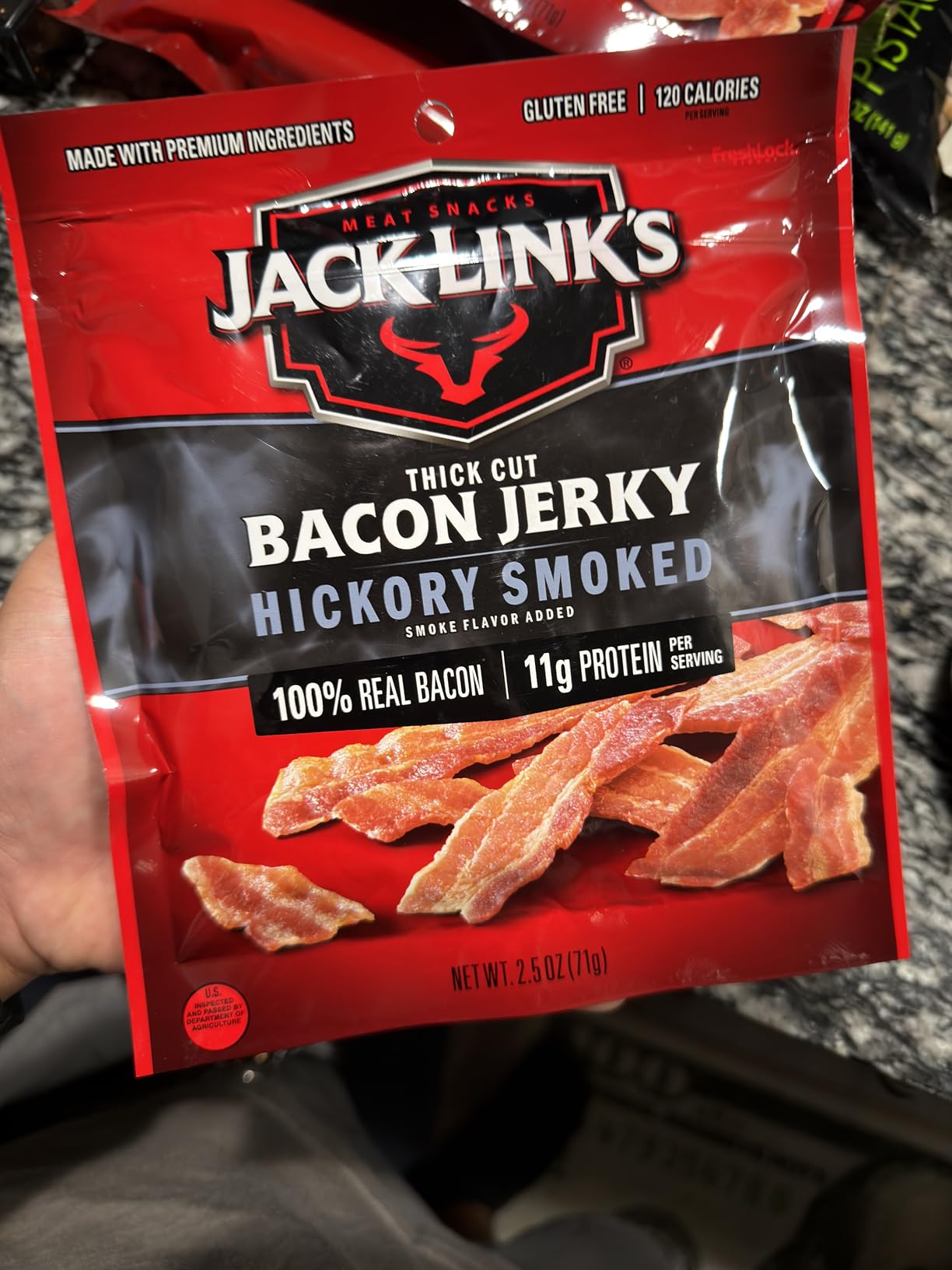 Jack Link's Bacon Jerky, Hickory Smoked - Customer Photo 1