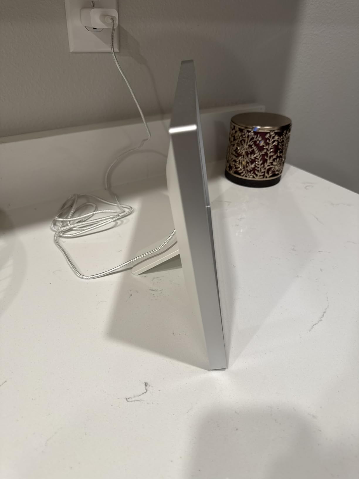 Skylight Frame – WiFi Digital Picture Frame Customer Support, Touch Screen Digital Photo Frame with Easy Setup, Photo Gifts for Parents and Grandparents - 10 Inch Black - Customer Photo 2