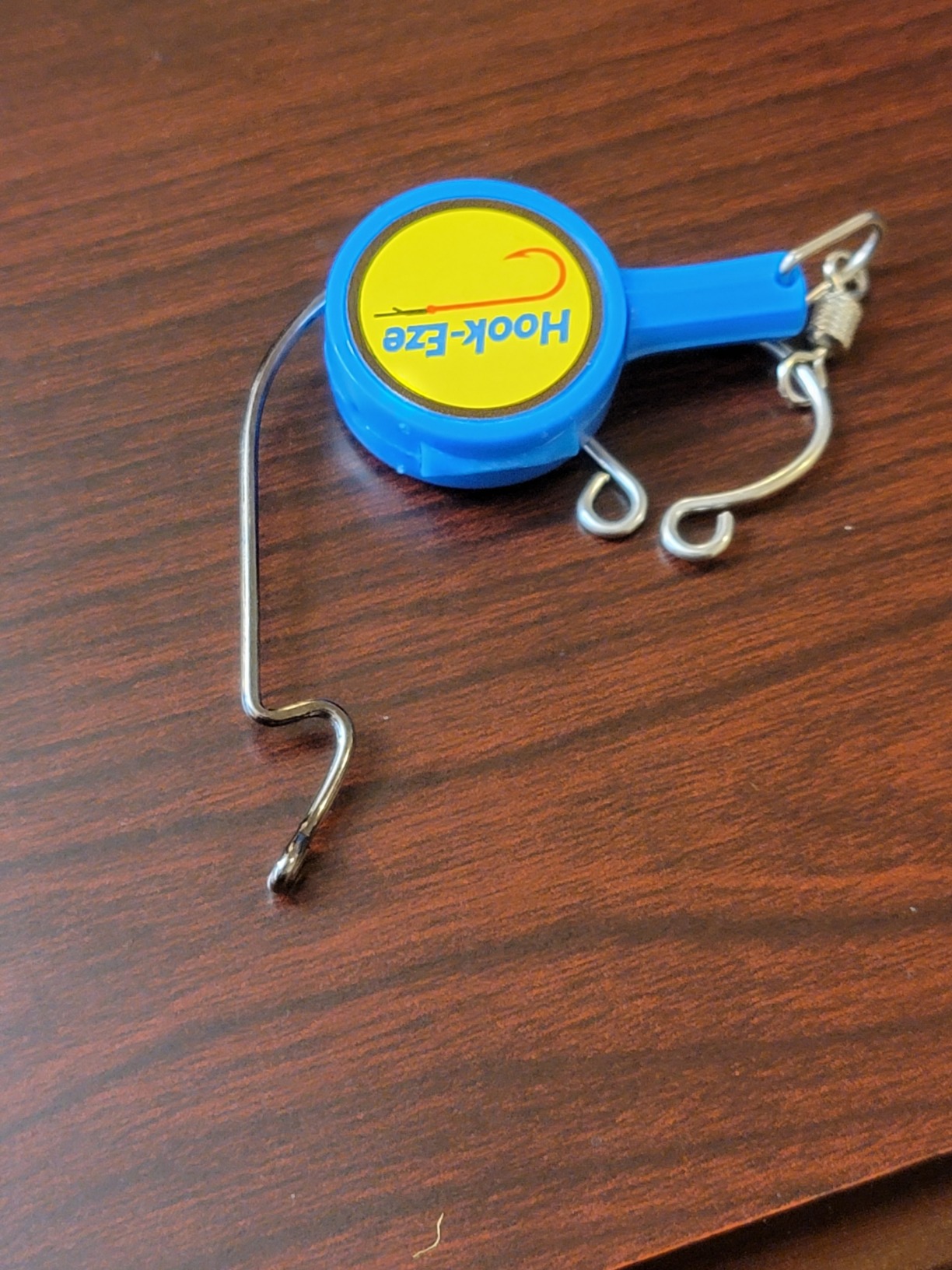 HOOK-EZE Fishing Knot Tying Tool | Protect from Fish Hooks | Tie Fishing Knots Easily | Cool Gadgets for Fishermen | Ice Fly Fishing | Fishing Accessories for Beginner Anglers | Nail Knot Tool - Customer Photo 2