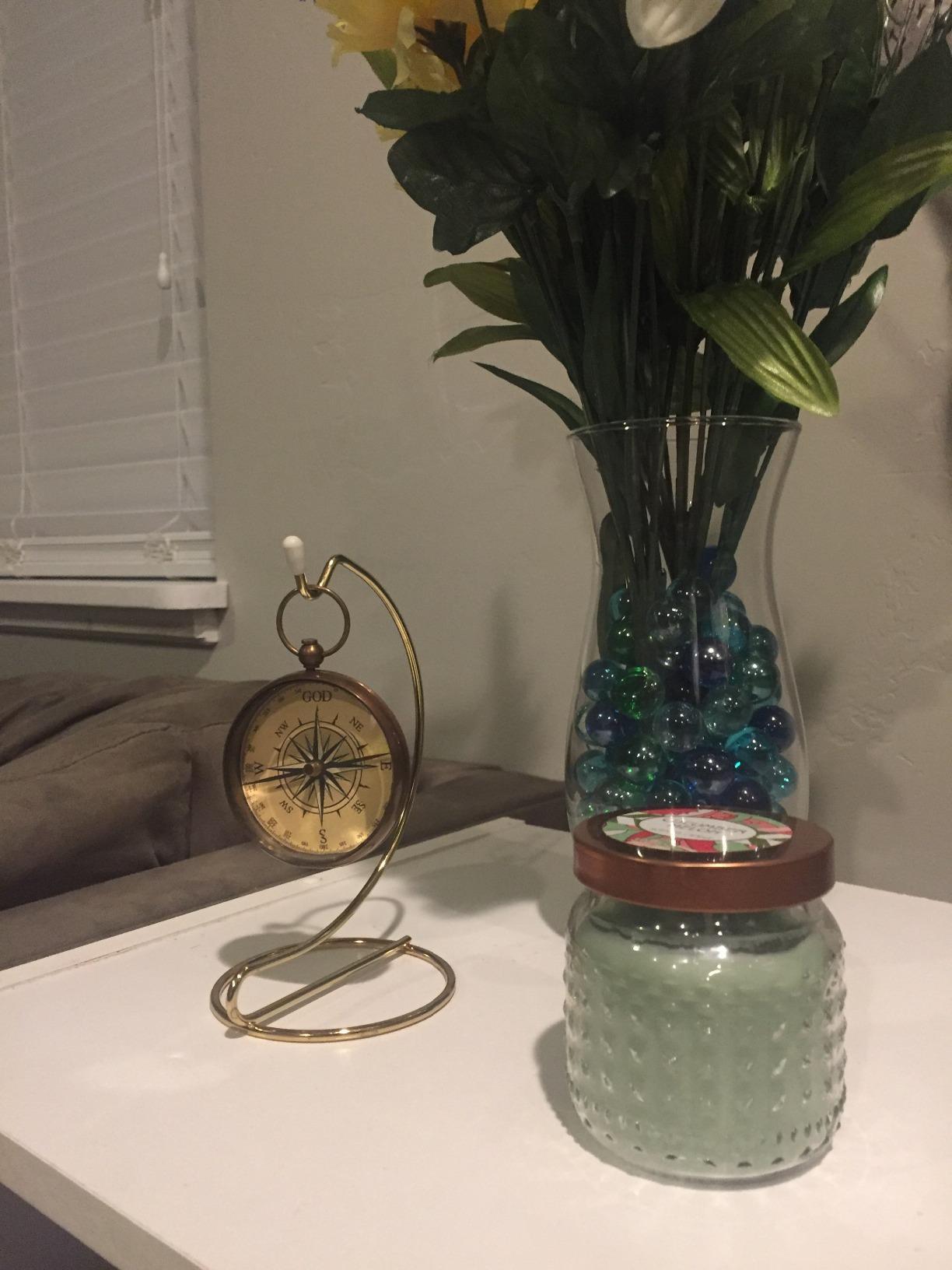 God is My Guide Brass Compass Gift with Display Box - Engraved Scripture Prayer Compass Religious Gift for Men & Women - Baptism, Confirmation, Communion Compass for Boys Graduation Gift - Customer Photo 3