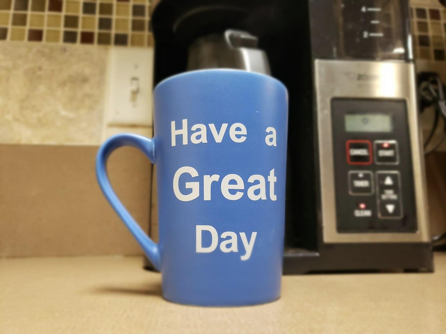 MAUAG Funny Introvert Coffee Mug, Sometimes I Stay Inside Because It's Just Too Peopley Out There Unique Holiday or Birthday Gifts Cup White, 11 Oz - Customer Photo 2