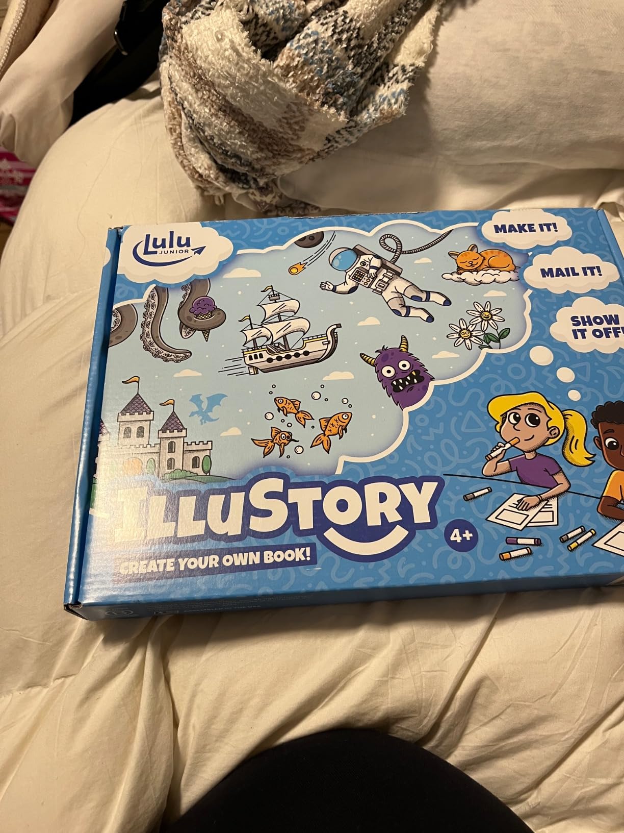 Lulu Jr. Illustory Book Making Kit, Multicolor - Customer Photo 1