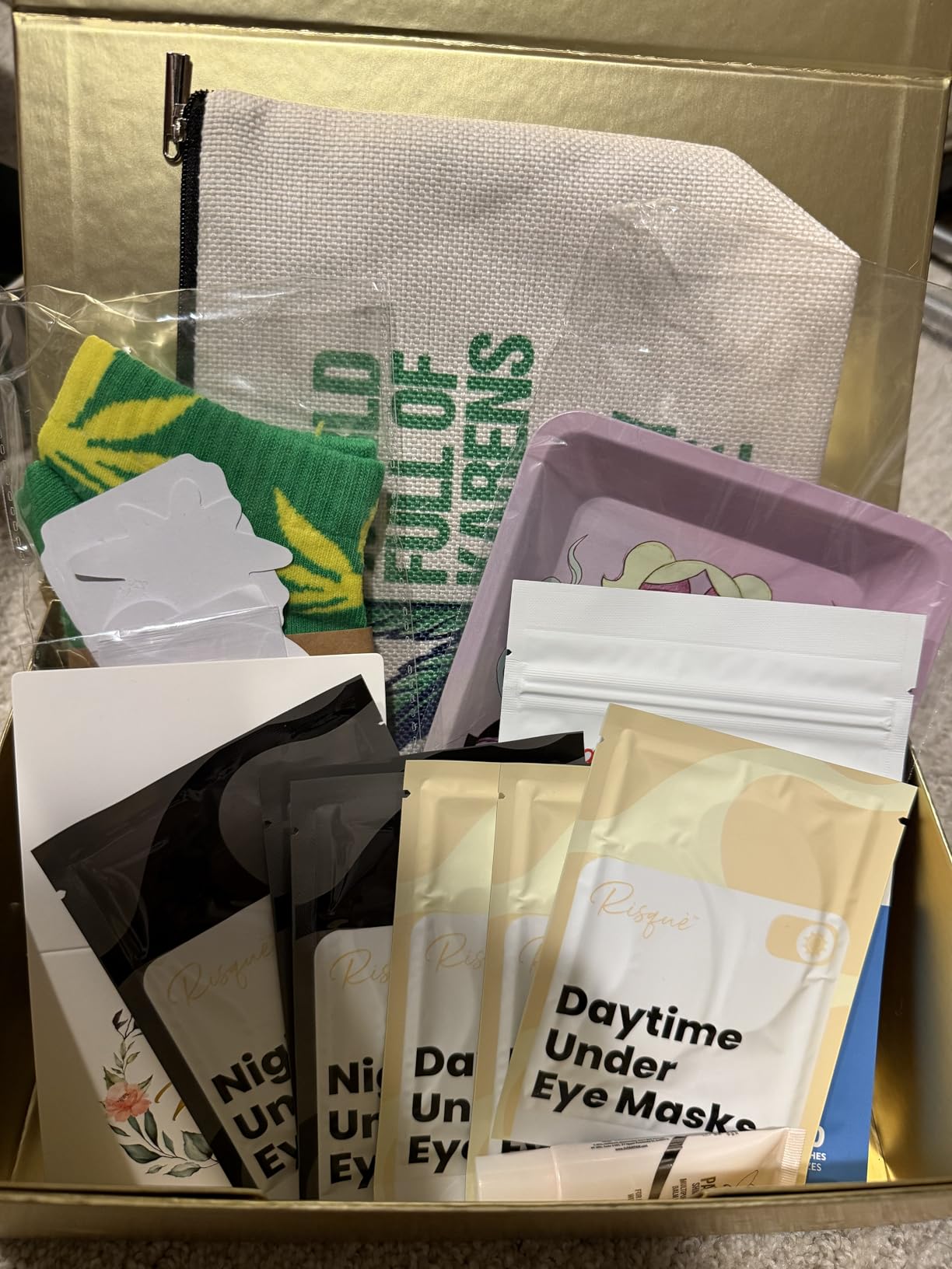 LUCKY BEN 5 Pairs Unisex Marijuana Weed Leaf Boat Warm Cotton Socks US 5-9.5 - Customer Photo 1