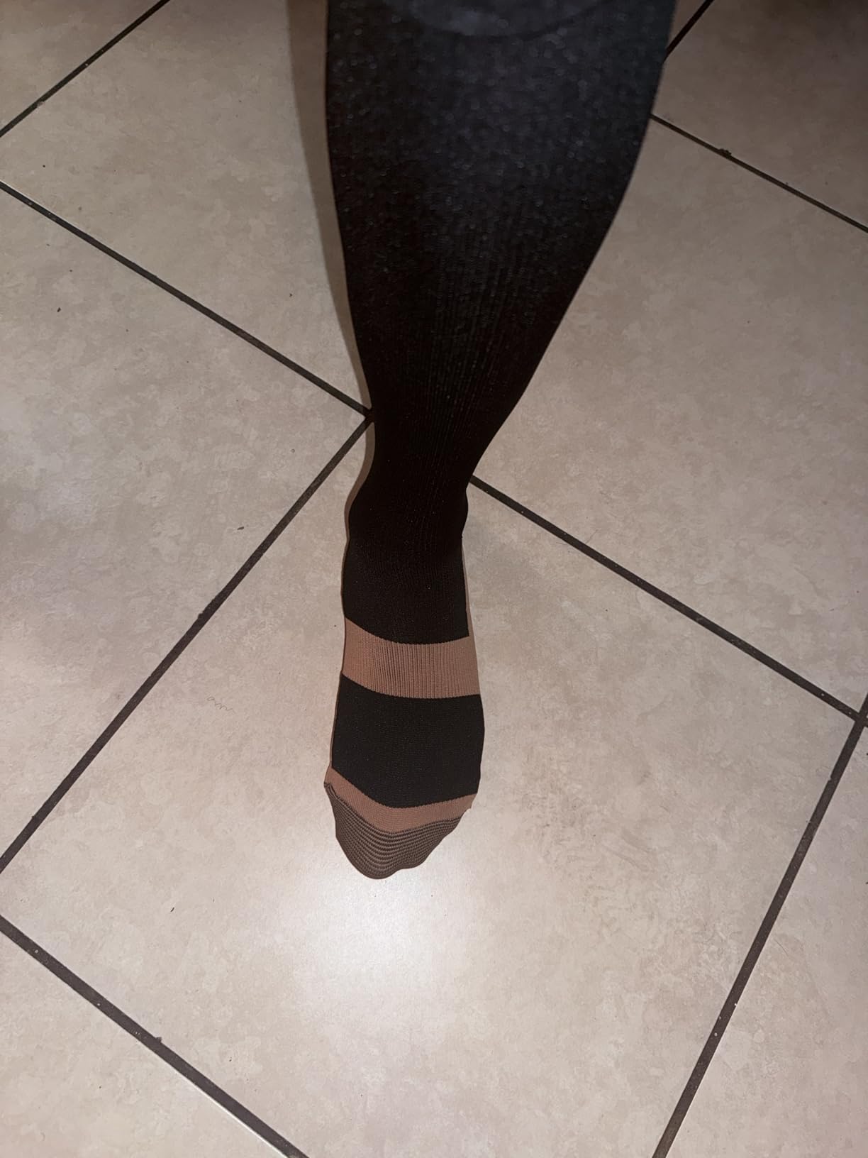 FuelMeFoot 3 Pack Copper Compression Socks - Compression Socks Women & Men Circulation - Best for Medical,Running,Athletic Customer Review FuelMeFoot 3 Pack Copper Compression Socks - Compression Socks Women & Men Circulation - Best for Medical,Running,Athletic - Customer Photo 2