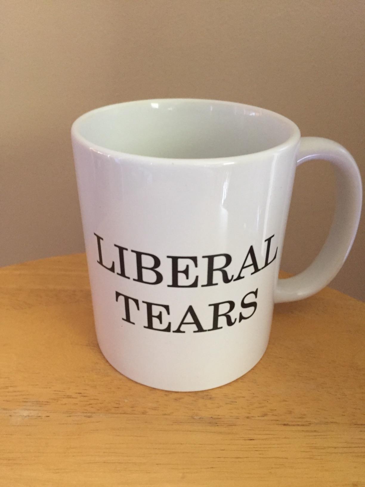 Rogue River Tactical Funny Novelty Coffee Mug - Liberal Tears Political Cup, Great Gift Idea for Republicans or Conservatives, 11 Oz, White Customer Review Rogue River Tactical Funny Novelty Coffee Mug - Liberal Tears Political Cup, Great Gift Idea for Republicans or Conservatives, 11 Oz, White - Customer Photo 3