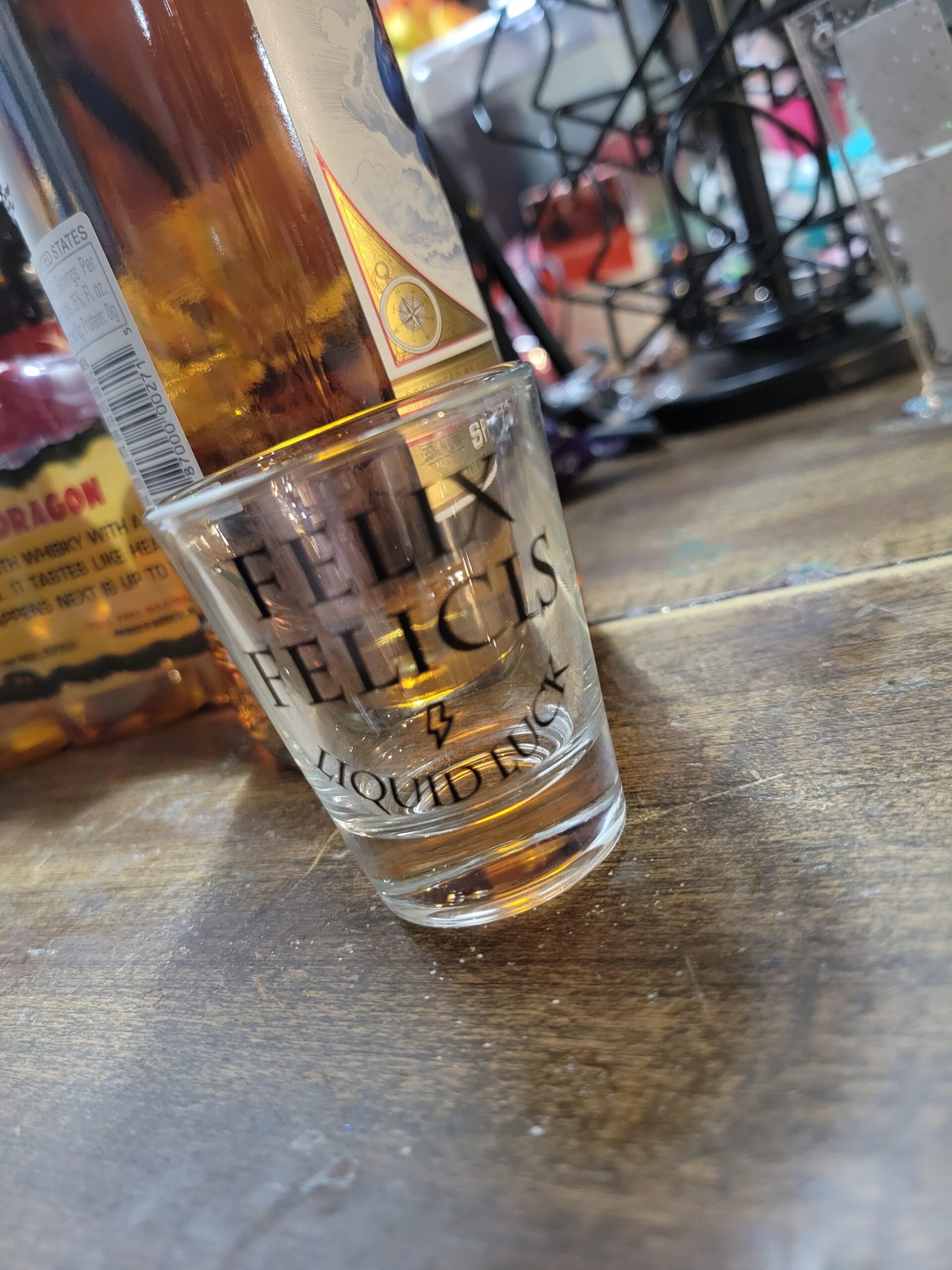Felix Felicis Shot Glass/Cup-Liquid Luck-Inspired by Harry Potter Barware Gifts for Adults-Cool Shot Glasses for Men/Women-1.75oz - Customer Photo 1