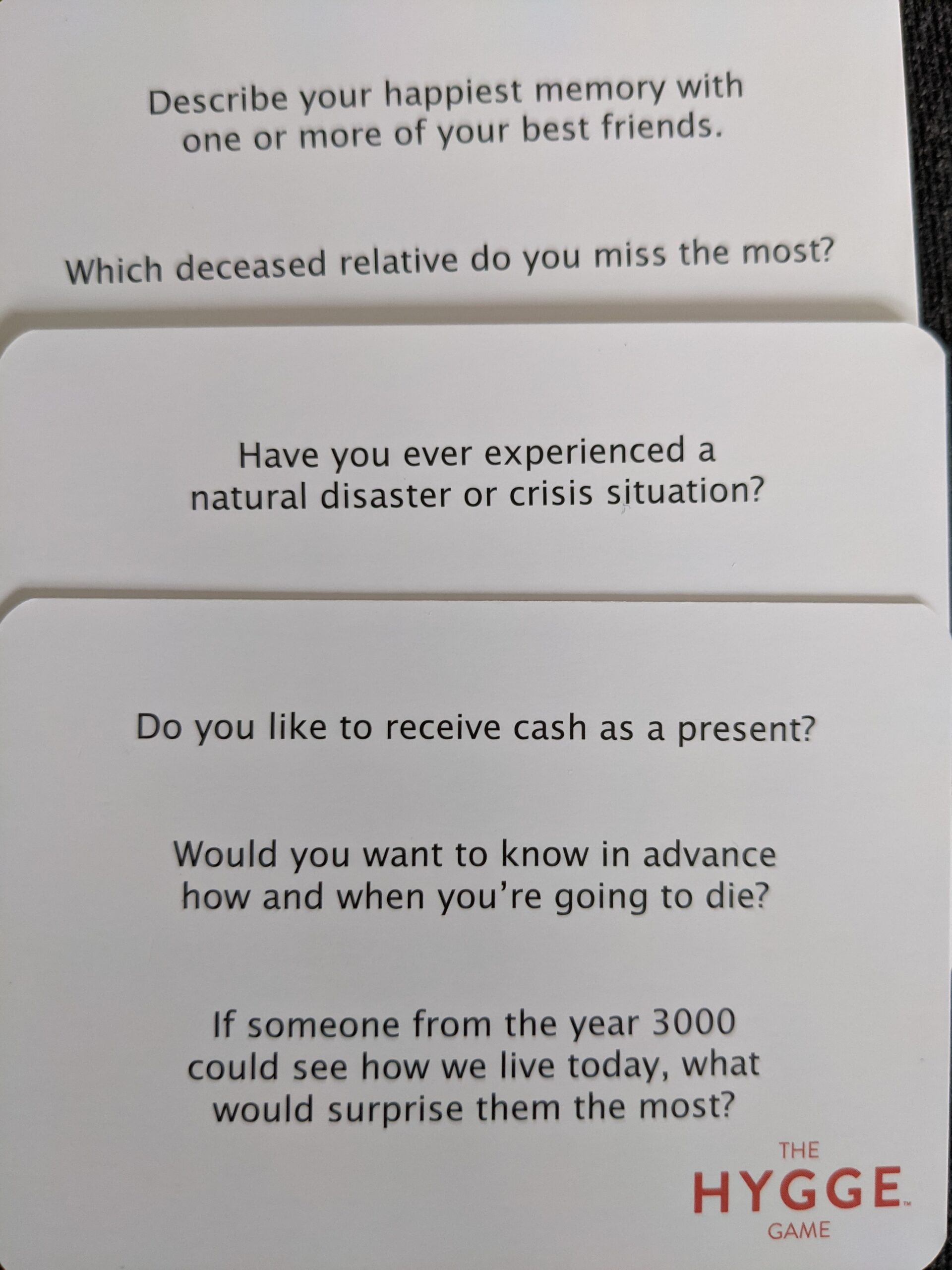 The Hygge Game - Cozy Conversation In Pleasant Company Multicolored, White,14 years - Customer Photo 1