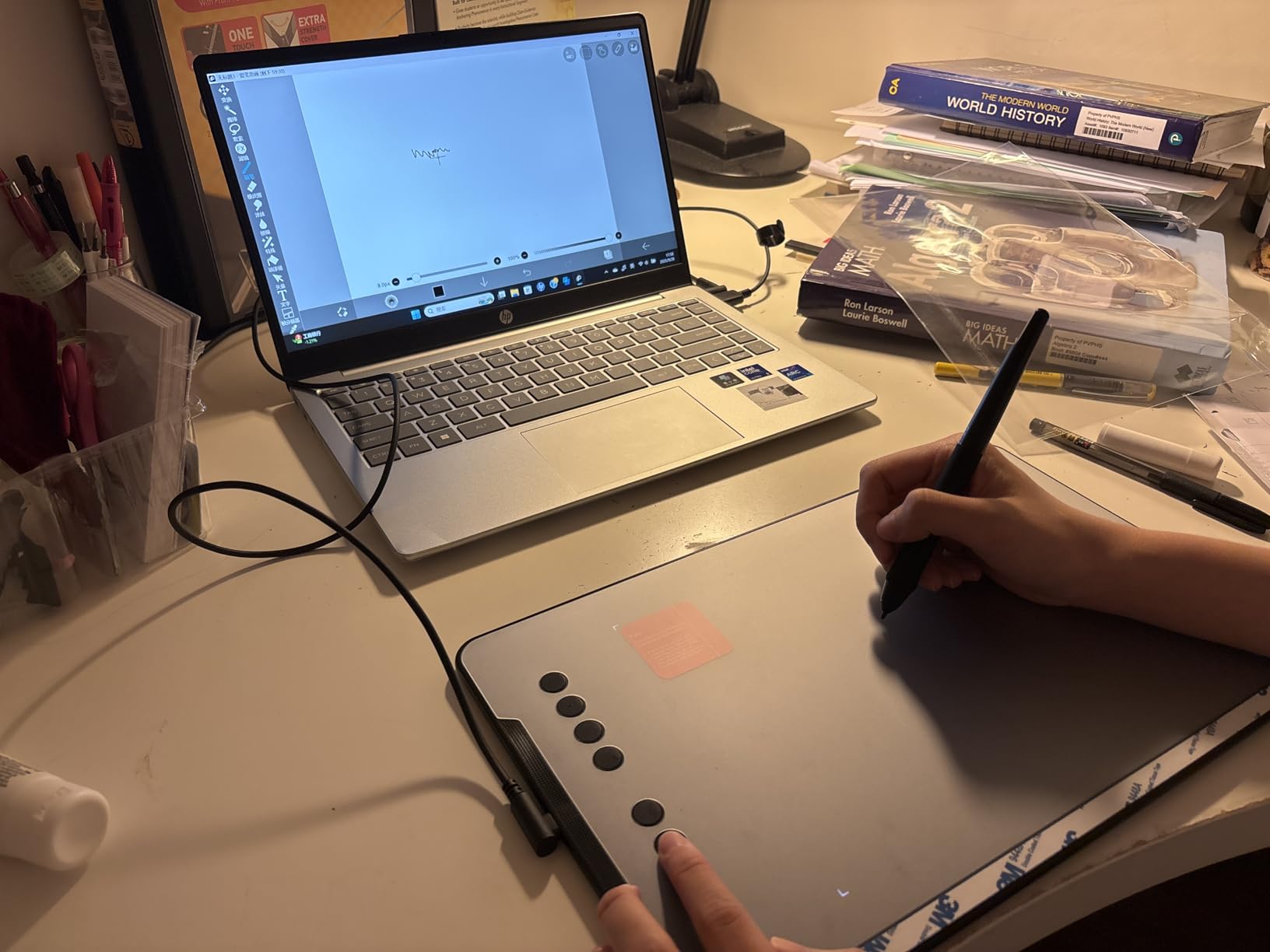 XPPen Updated Deco 01 V3 Drawing Tablet-16384 Levels of Pressure Battery-Free Stylus, 10x6 Inch OSU Graphic Tablet, 8 Hotkeys for Digital Art, Teaching, Gaming Drawing Pad for Chrome, PC, Mac, Android Customer Review XPPen Updated Deco 01 V3 Drawing Tablet-16384 Levels of Pressure Battery-Free Stylus, 10x6 Inch OSU Graphic Tablet, 8 Hotkeys for Digital Art, Teaching, Gaming Drawing Pad for Chrome, PC, Mac, Android - Customer Photo 1