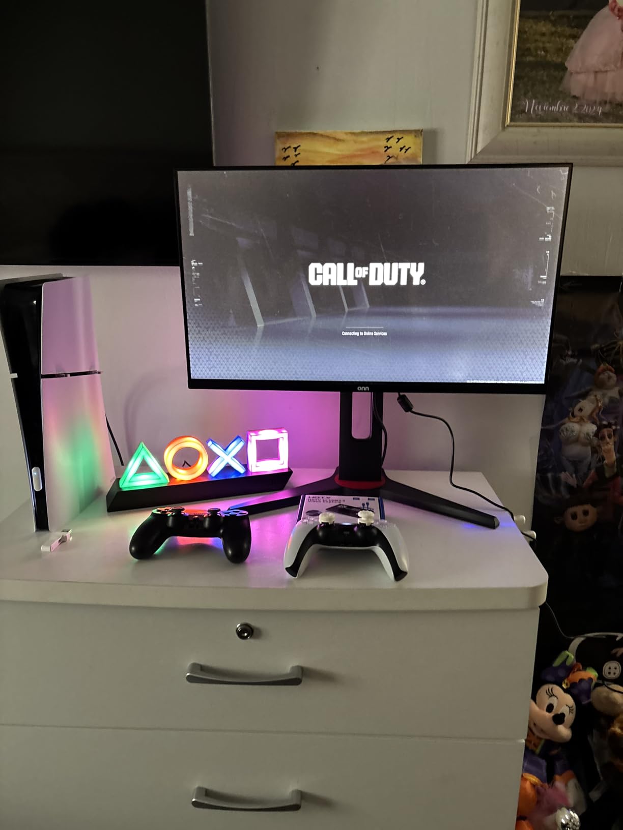 Paladone Playstation Controller Icons Light with 3 Light Modes - Sound Reactive, Dynamic Phasing, and Standard Mode - Gaming Desk Accessories and Game Room Decor Customer Review Paladone Playstation Controller Icons Light with 3 Light Modes - Sound Reactive, Dynamic Phasing, and Standard Mode - Gaming Desk Accessories and Game Room Decor - Customer Photo 1