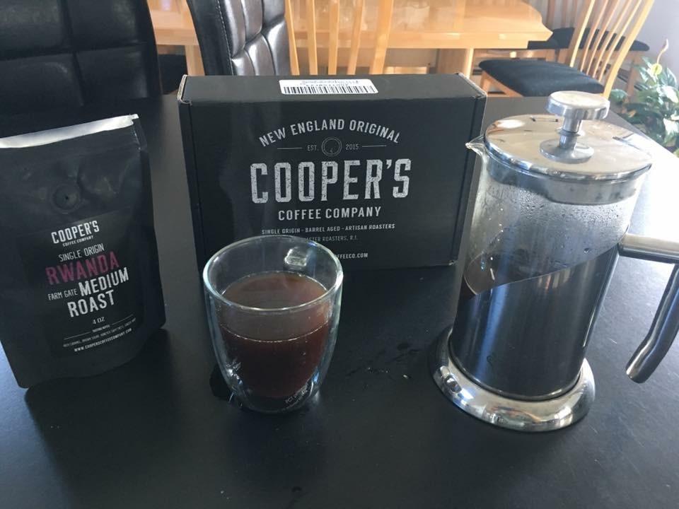 Gourmet Coffee Sampler Gift Box Set, Roasted Coffee Ground, Sumatra Dark, Kenya AA Medium-Dark, Rwanda Medium, Natural Ethiopian Light, Ground, 4 Bags, 16 oz Total - Customer Photo 2