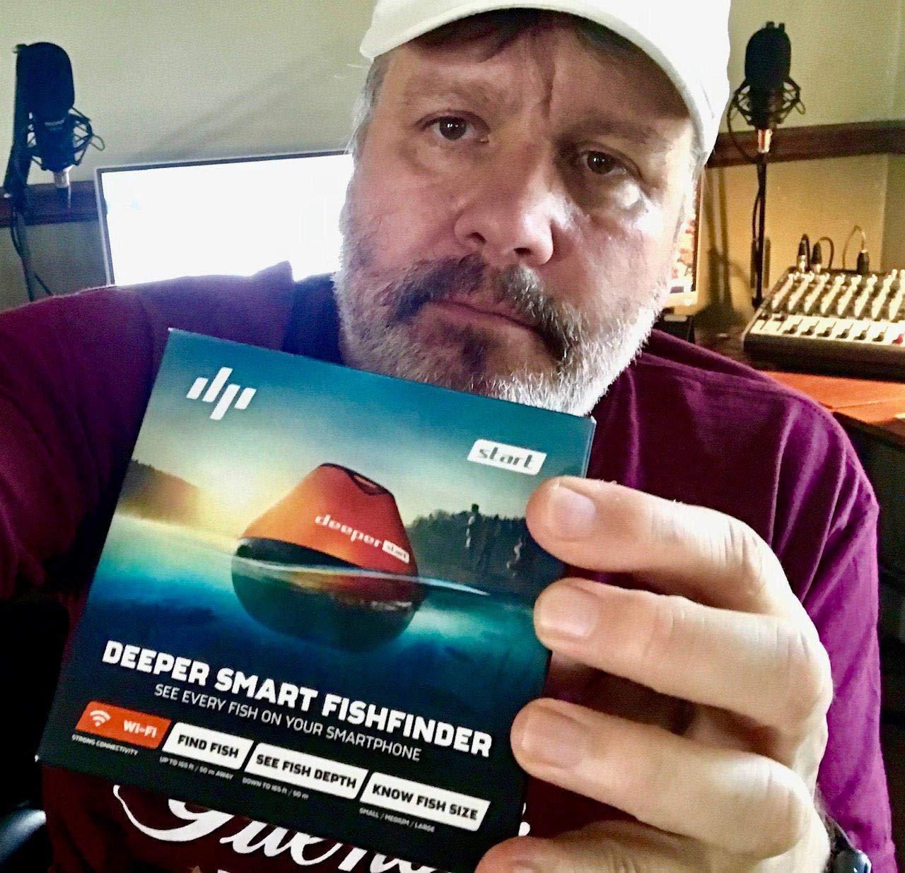 Deeper Start Fish Finder - Portable and Depth Finder for Recreational Fishing from Dock, Shore, Bank or Kayak | Castable Deeper Smart Sonar with Free User Friendly App - Customer Photo 1