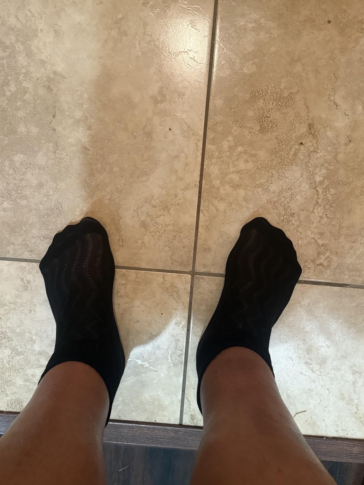 +MD Diabetic Socks for Men Women 6 Pairs,Non-Binding Top Extra Wide Ankle/Crew Socks, for Edema Circulator 9-11 10-13 13-15 - Customer Photo 1