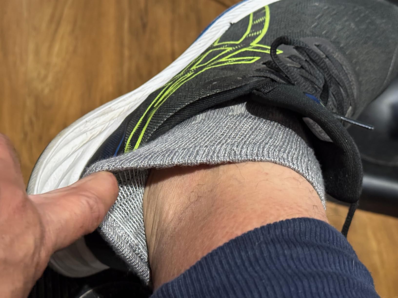 +MD Diabetic Socks for Men Women 6 Pairs,Non-Binding Top Extra Wide Ankle/Crew Socks, for Edema Circulator 9-11 10-13 13-15 - Customer Photo 2