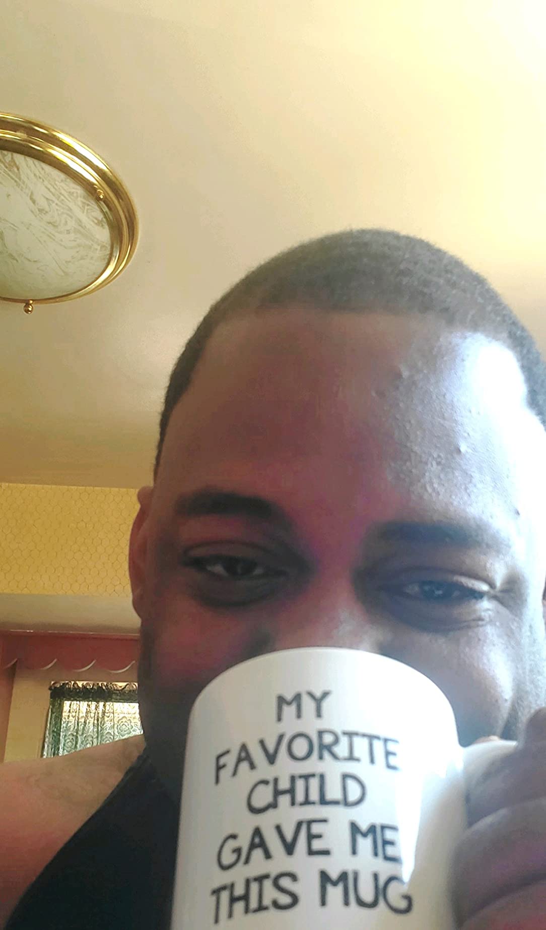 My Favorite Child Gave Me This Funny Coffee Mug - Mom & Dad Gifts - Gag Birthday Gift for Mom or Dad from Daughter, Son, Kids - Novelty Bday Present Idea for Parents - Fun Cup for Men, Women - Customer Photo 1