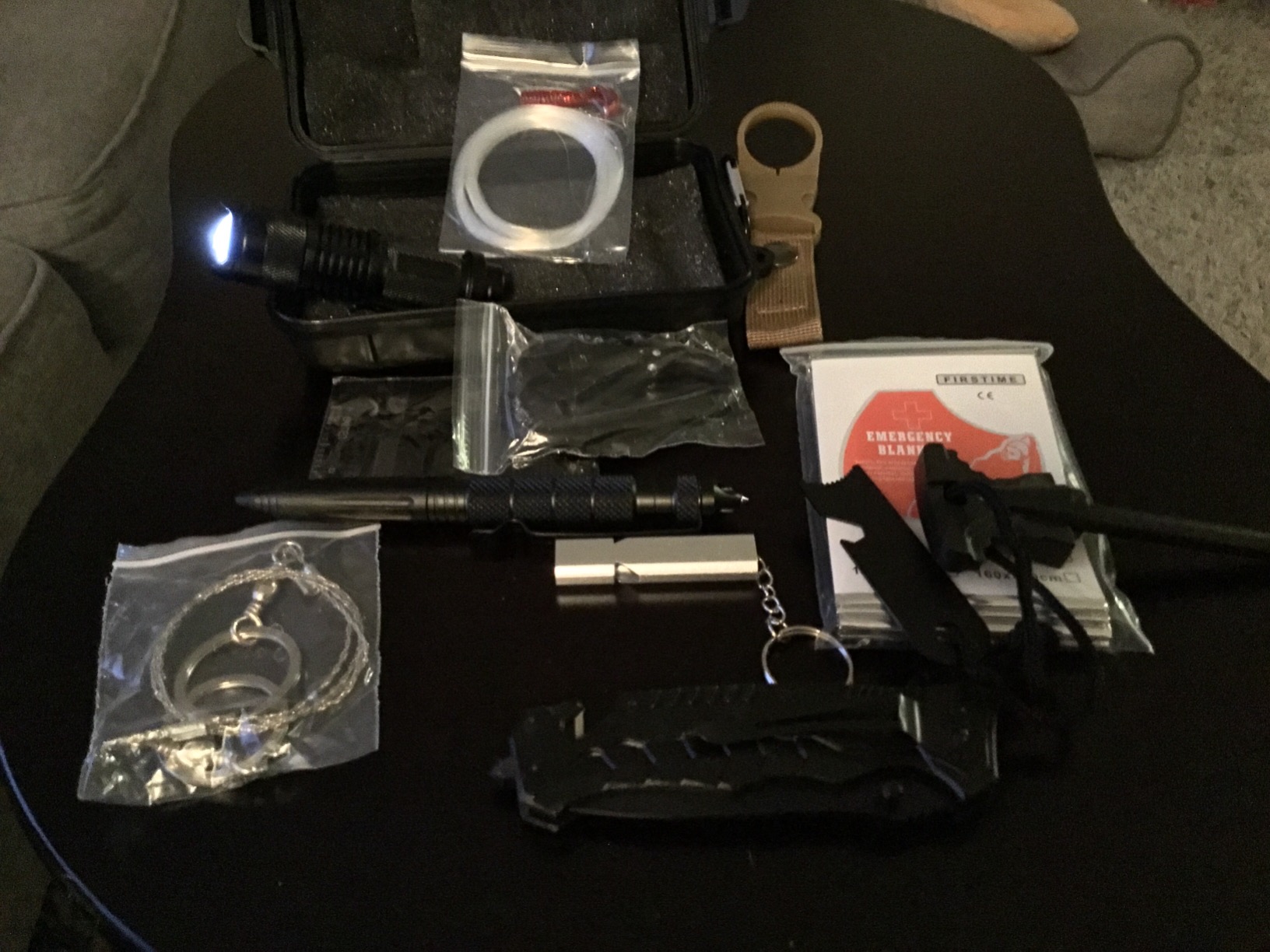 Gifts for Men Husband Dad Christmas, Survival Kit, Emergency Survival Gear and Equipment 14 in 1, Stocking Stuffers Birthday Gifts for Him Boyfriend, Hunting Fishing Camping Accessories, Cool Gadget Customer Review Gifts for Men Husband Dad Christmas, Survival Kit, Emergency Survival Gear and Equipment 14 in 1, Stocking Stuffers Birthday Gifts for Him Boyfriend, Hunting Fishing Camping Accessories, Cool Gadget - Customer Photo 5