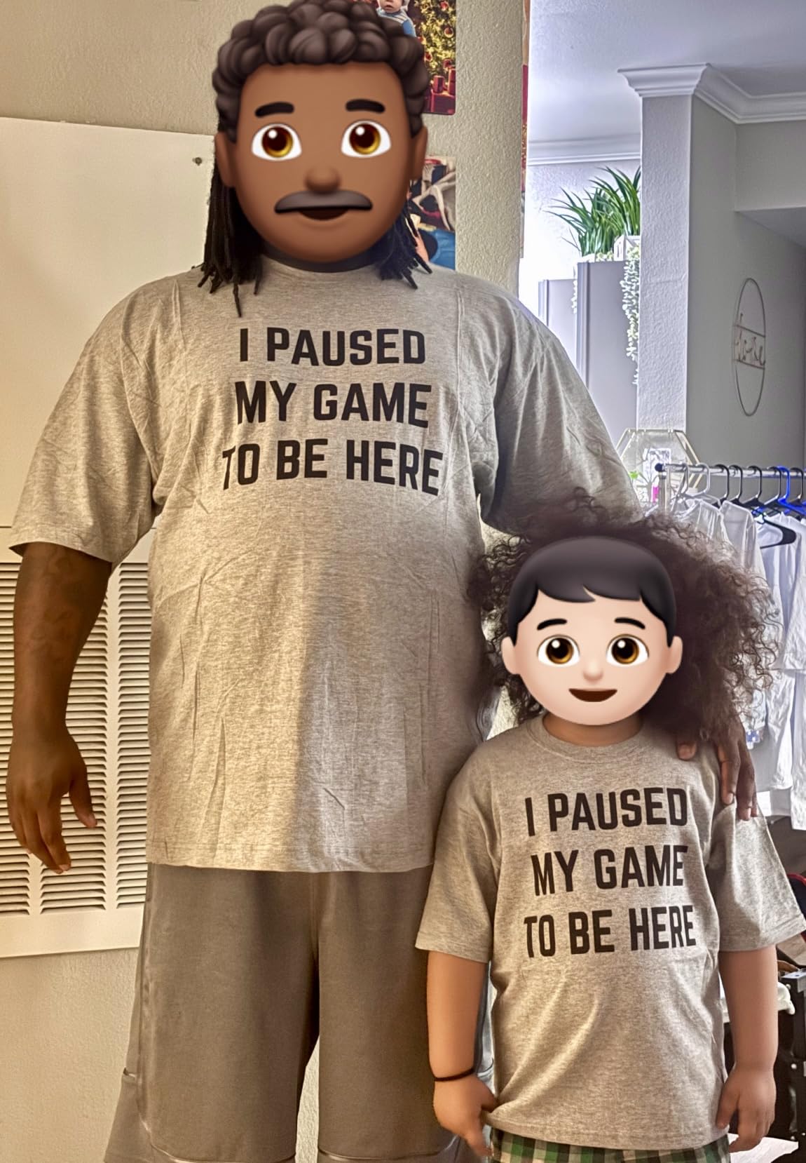 I Paused My Game to Be Here - Funny Video Gamer Humor Joke for Men Women T-Shirt Customer Review I Paused My Game to Be Here - Funny Video Gamer Humor Joke for Men Women T-Shirt - Customer Photo 1