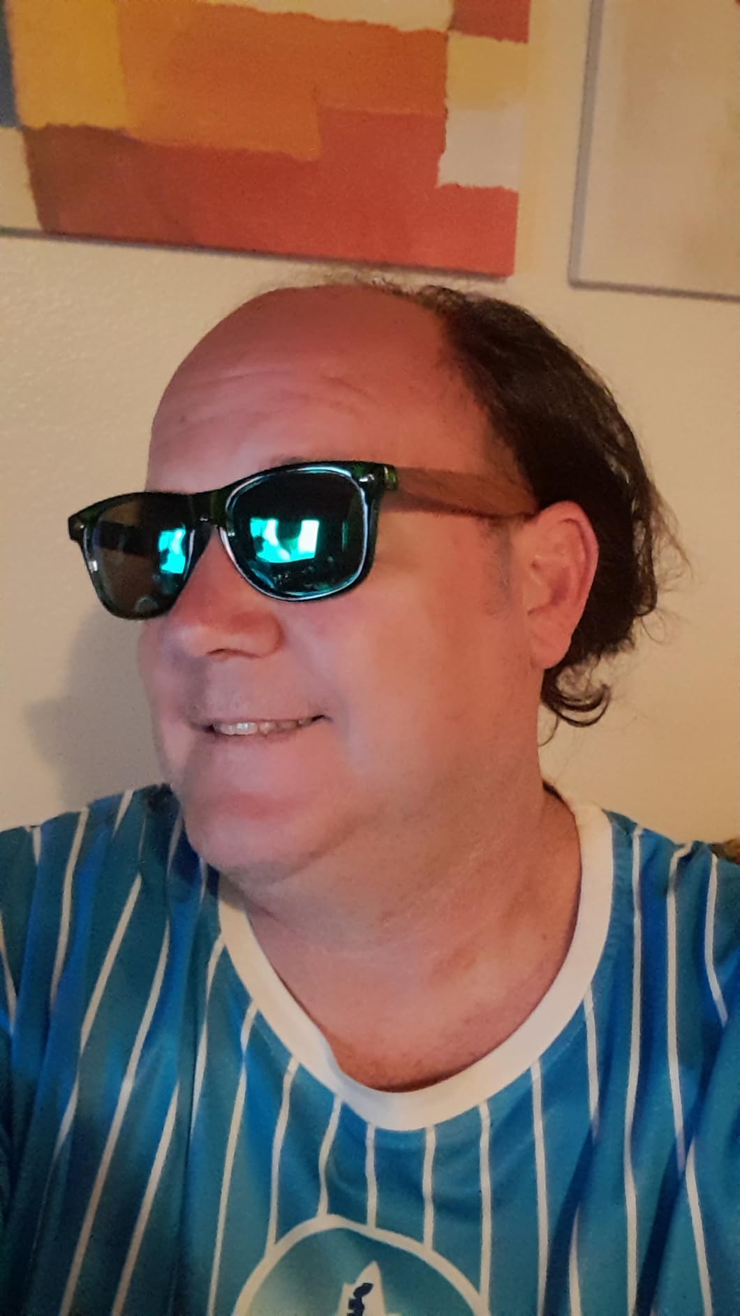 cloudfield Wood Frame Sunglasses for Men and Women with 9-Layer Polarized Lenses and Double Layer of UV Blocking Coating Customer Review cloudfield Wood Frame Sunglasses for Men and Women with 9-Layer Polarized Lenses and Double Layer of UV Blocking Coating - Customer Photo 2