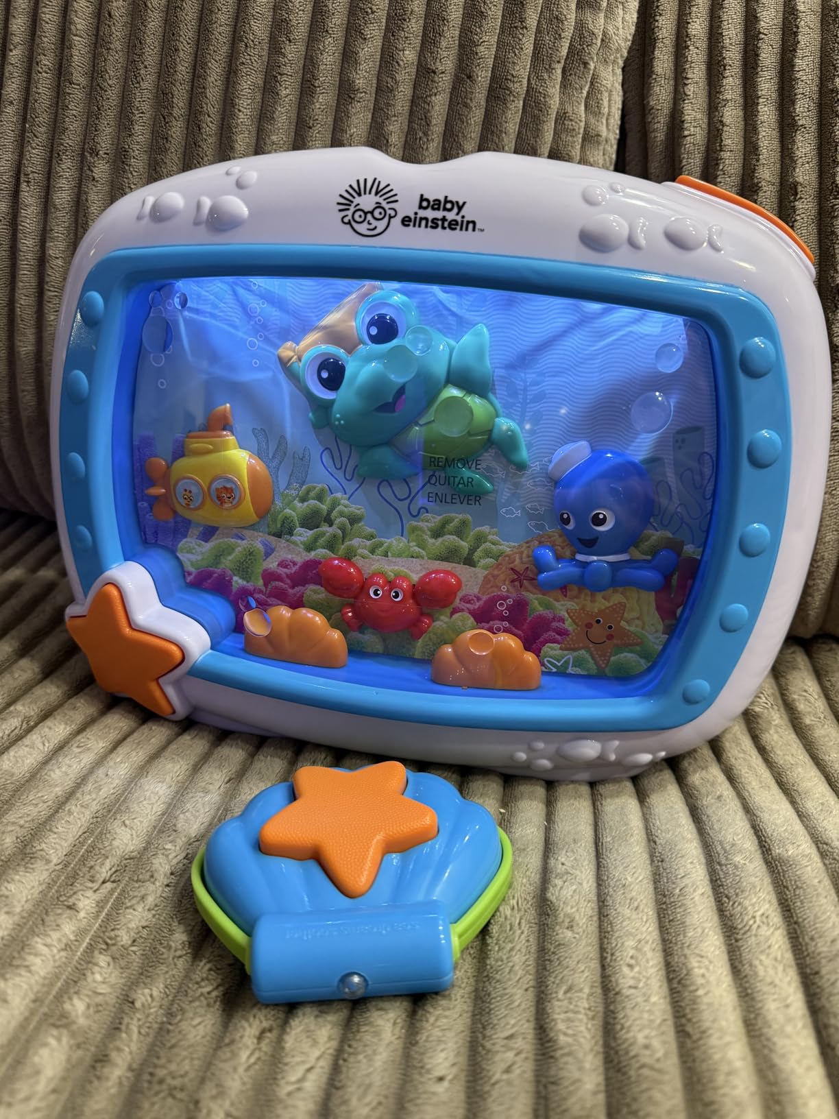 Baby Einstein Sea Dreams Soother Musical Crib Toy and Sound Machine, Newborn and up - Customer Photo 2