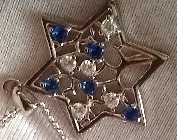 925 Sterling Silver Magen Star Of David Tree Life Pendant Necklace - Israel Hebrew Judaica Jewish Jewelry Gifts for Bat Mitzvah, Hannukkah, Birthday, Mom, Daughter, Her, Women Teens Girls - Customer Photo 2