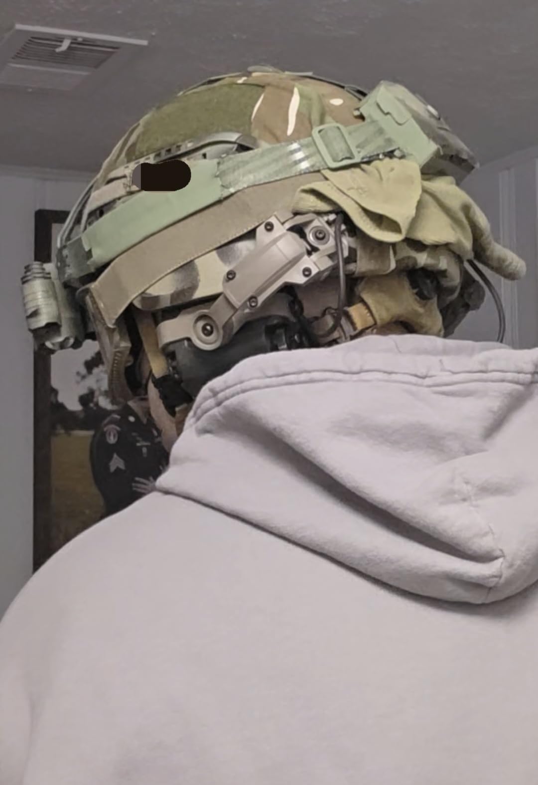 DanForce Camouflaged Headlamp Ultra Bright USB Rechargeable Head lamp. Tactical Head Flashlight Designed Especially for Hunting & Fishing. LED Headlamps LUMINUS 1080 Lumens Headlight with Red Light - Customer Photo 2