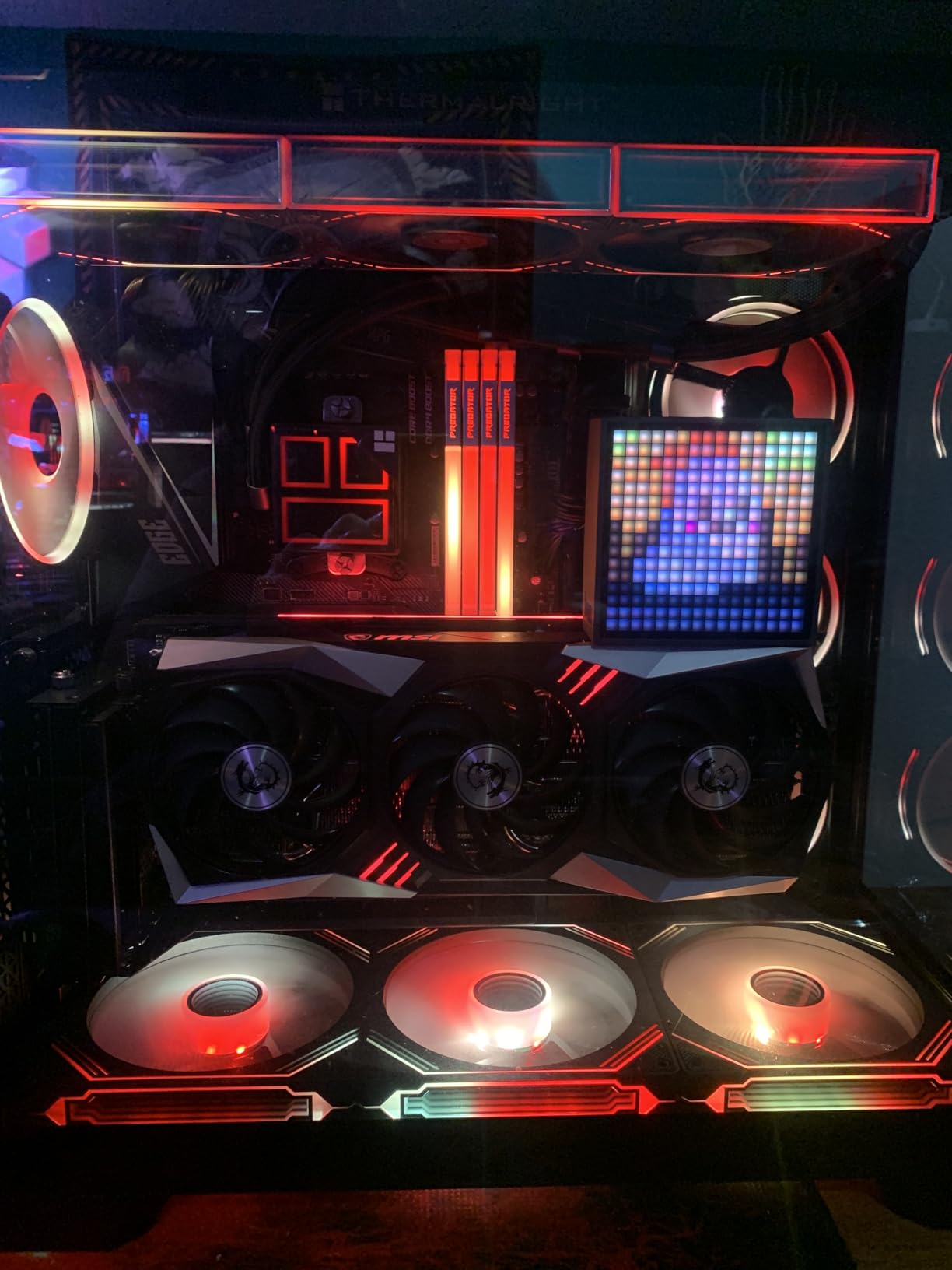 Divoom TimeBox Evo -- Pixel Art Bluetooth Speaker with 16x16 LED Display APP Control - Cool Animation Frame & Gaming Room Setup & Bedside Alarm Clock- Black - Customer Photo 1