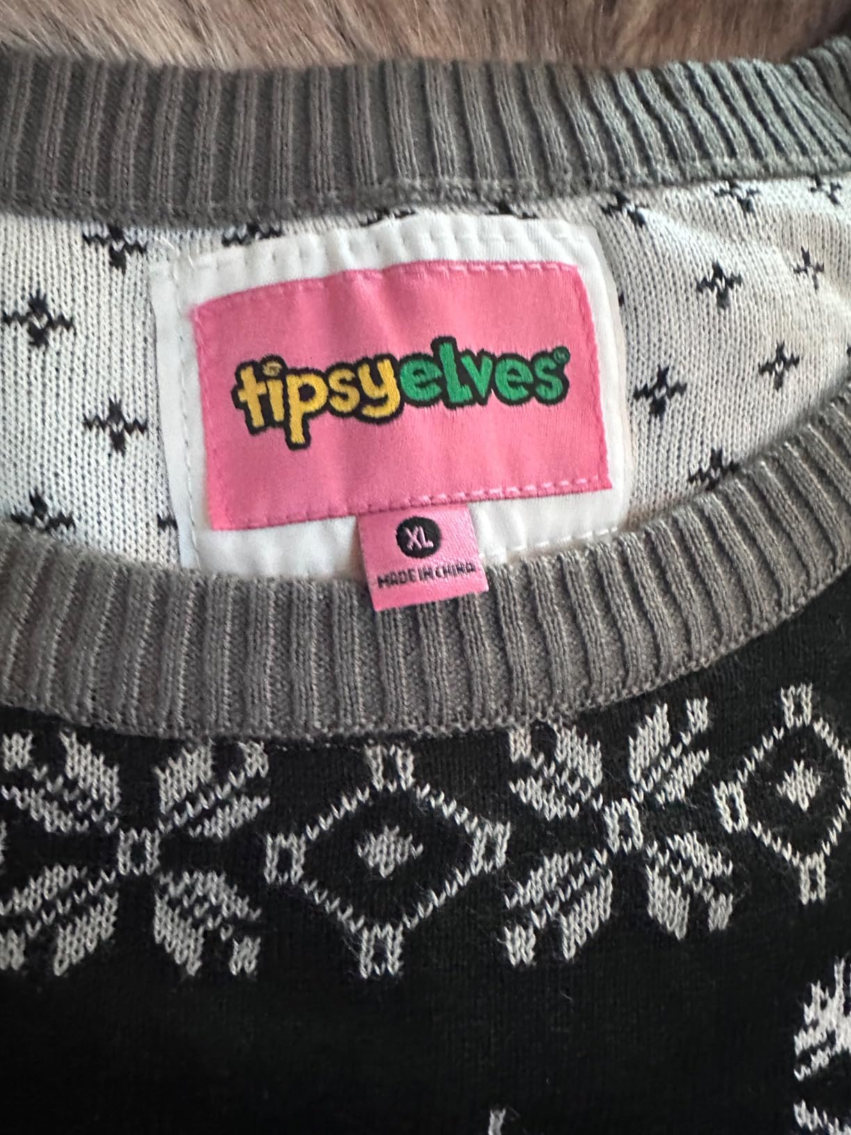 Tipsy Elves Women's Light-Up Christmas Sweaters - Ugly Christmas Pullovers with Ultra Bright LEDs for Women - Customer Photo 1