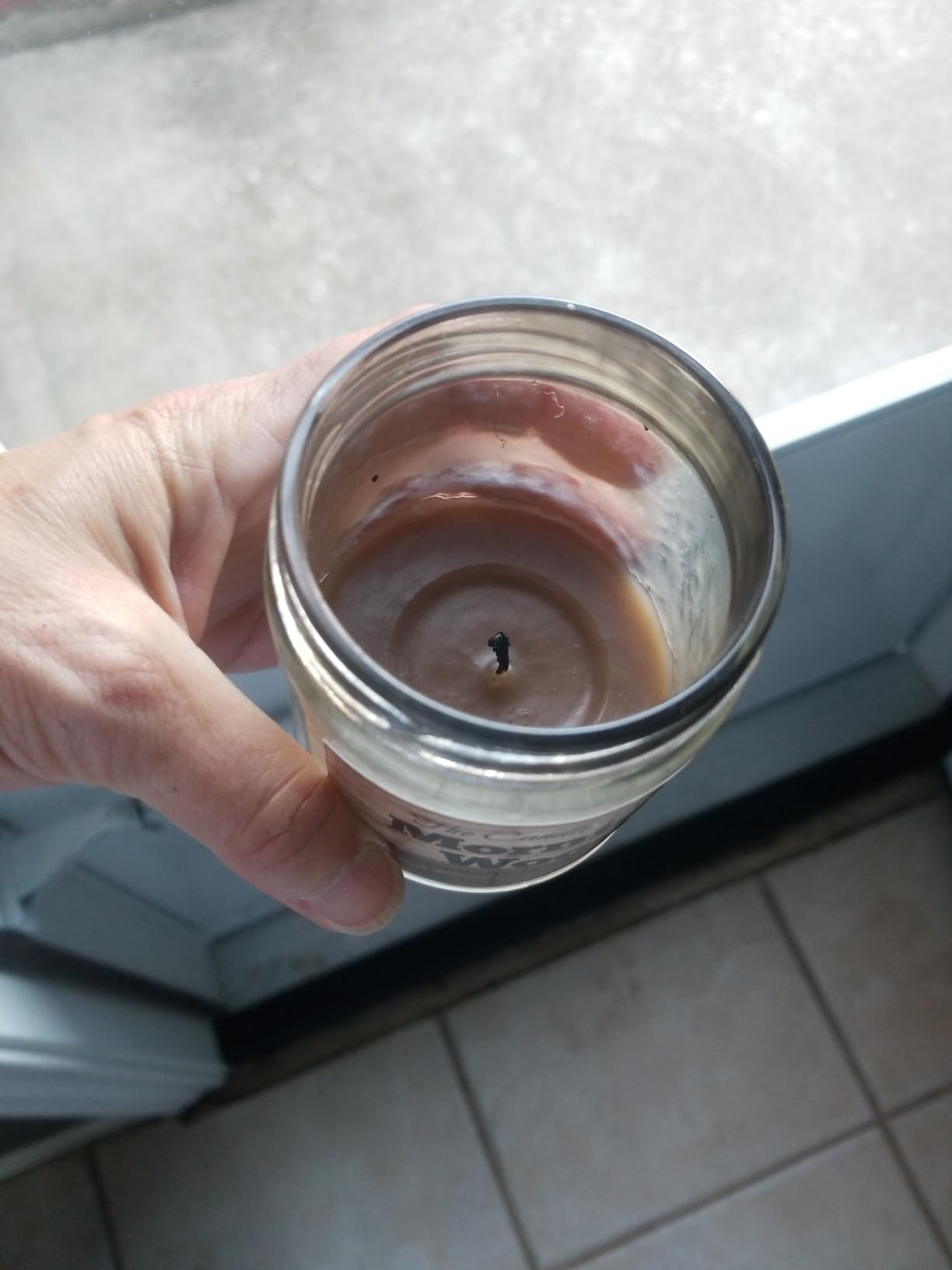 Morning Wood - Cedarwood Vanilla Scent - Funny 6 oz jar Candle- 40 Hour Burn time - Poured in Small batches in The USA Customer Review Morning Wood - Cedarwood Vanilla Scent - Funny 6 oz jar Candle- 40 Hour Burn time - Poured in Small batches in The USA - Customer Photo 1