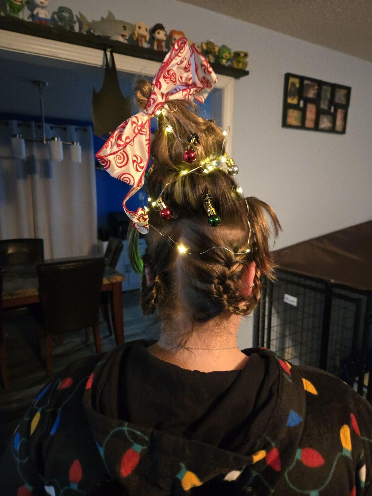 Beardaments Beard Lights - Light-Up Beard Ornaments for Men - Colorful Christmas Beard Baubles with Easy Clip Attachment - Funny Christmas Ornaments - 16pc - Customer Photo 2