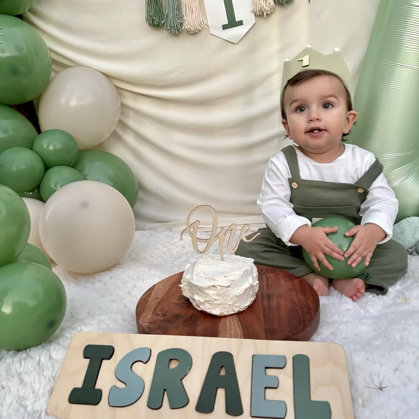 Personalized Wooden Name Puzzle for Kids, Handmade in USA by Bloom Owl, Custom Baby Gifts for Boys and Girls Easter or First Birthday, Montessori Toys for Toddlers 1-3, Baby Puzzle - Customer Photo 2