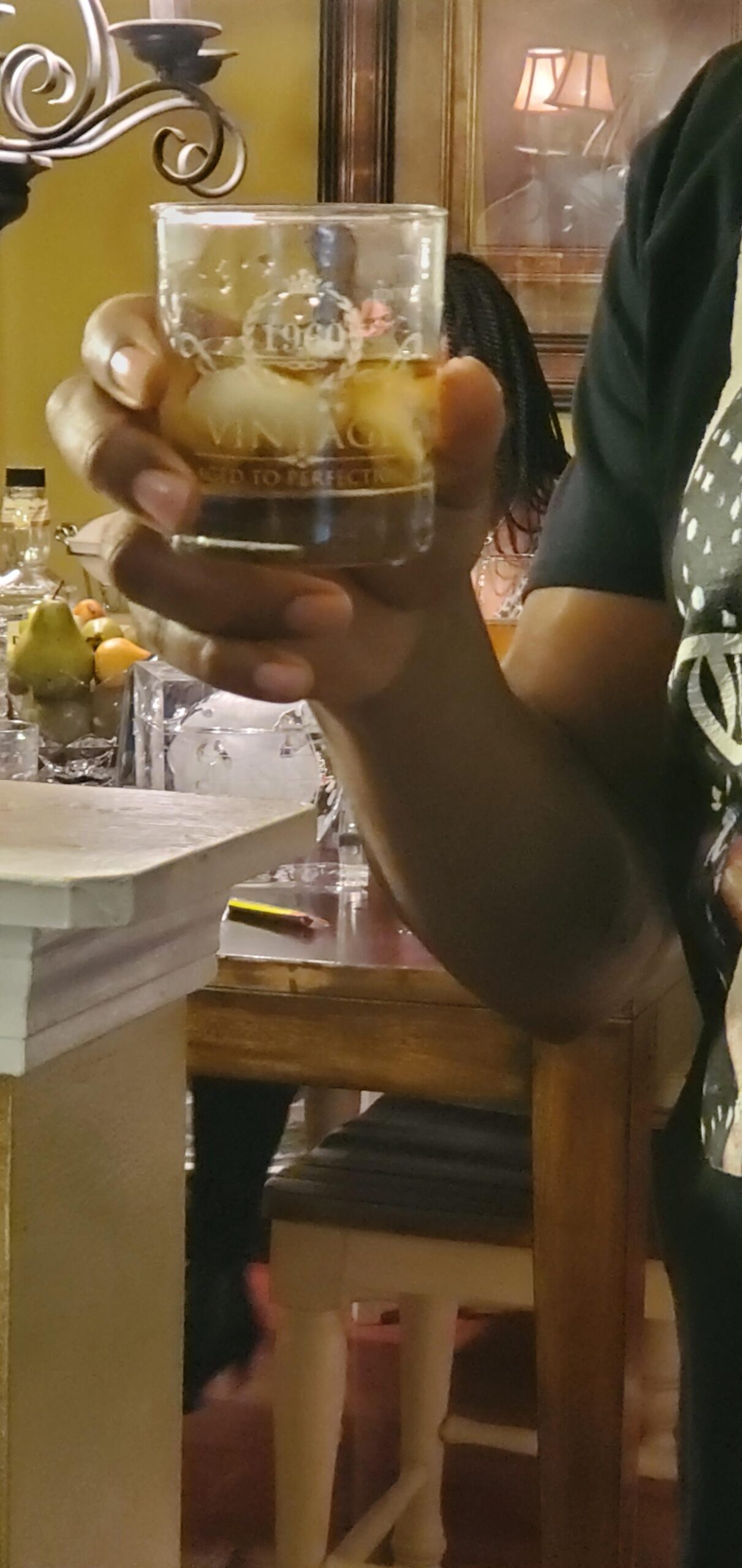 AOZITA 50th Birthday Gifts for Men Whiskey Glass with Delicate Package- 50th Birthday Decorations for Men, Party Supplies - 50th Bday Gifts Ideas for Him, Dad, Husband, Friends - 11oz Whiskey Glass - Customer Photo 2