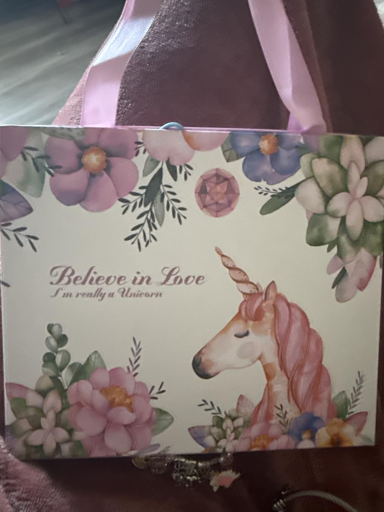 COO&KOO Girls Charm Bracelet Making Kit: Unicorn Jewelry Making Kit Gifts Crafts for Girl 8-12 A Perfect Girls Toy for Ages 6 7 8 9 10 Girl That Imagination Self-Expression and Inspires Creativity - Customer Photo 2