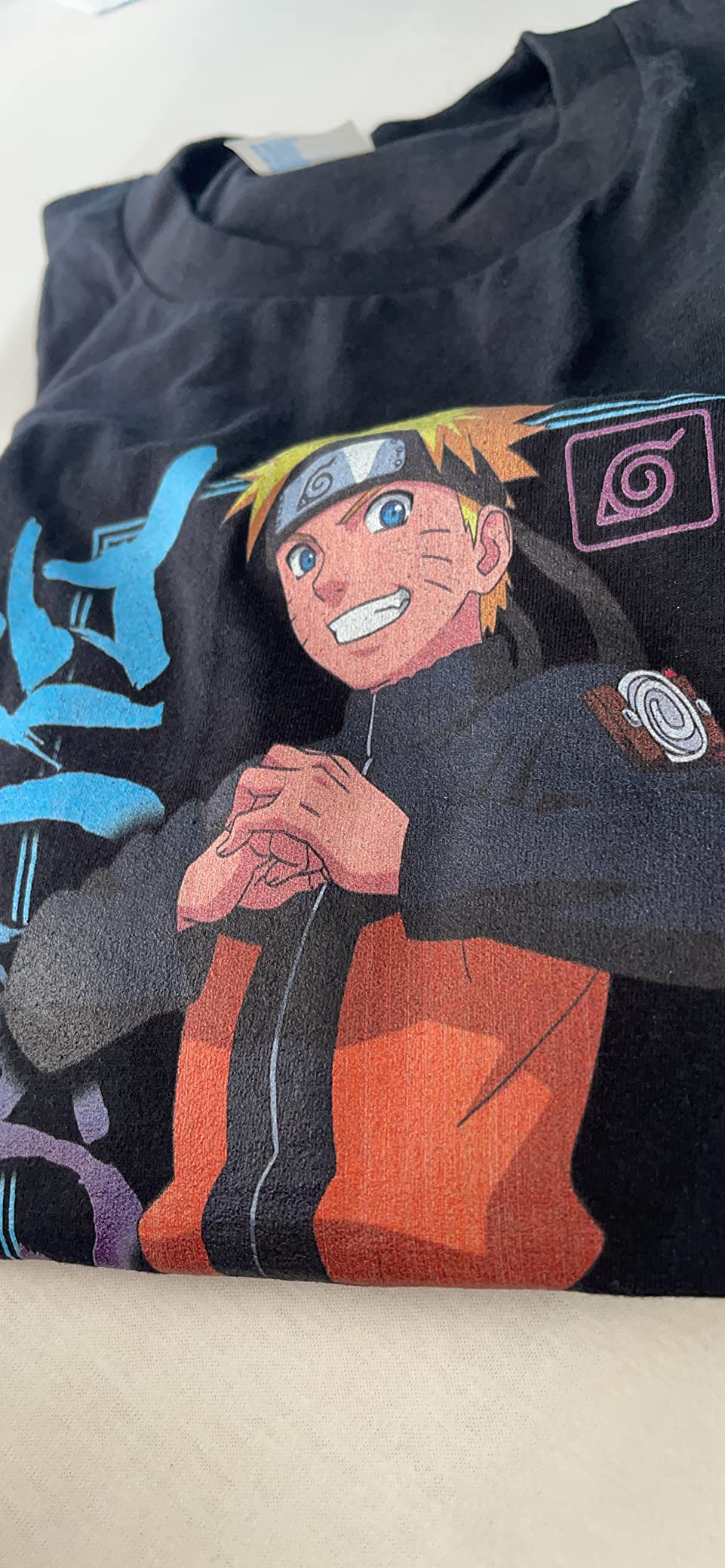 Naruto Shippuden Naruto Kanji Frame Colorful Anime T-Shirt Customer Review Naruto Shippuden Naruto Kanji Frame Colorful Anime T-Shirt - Customer Photo 4