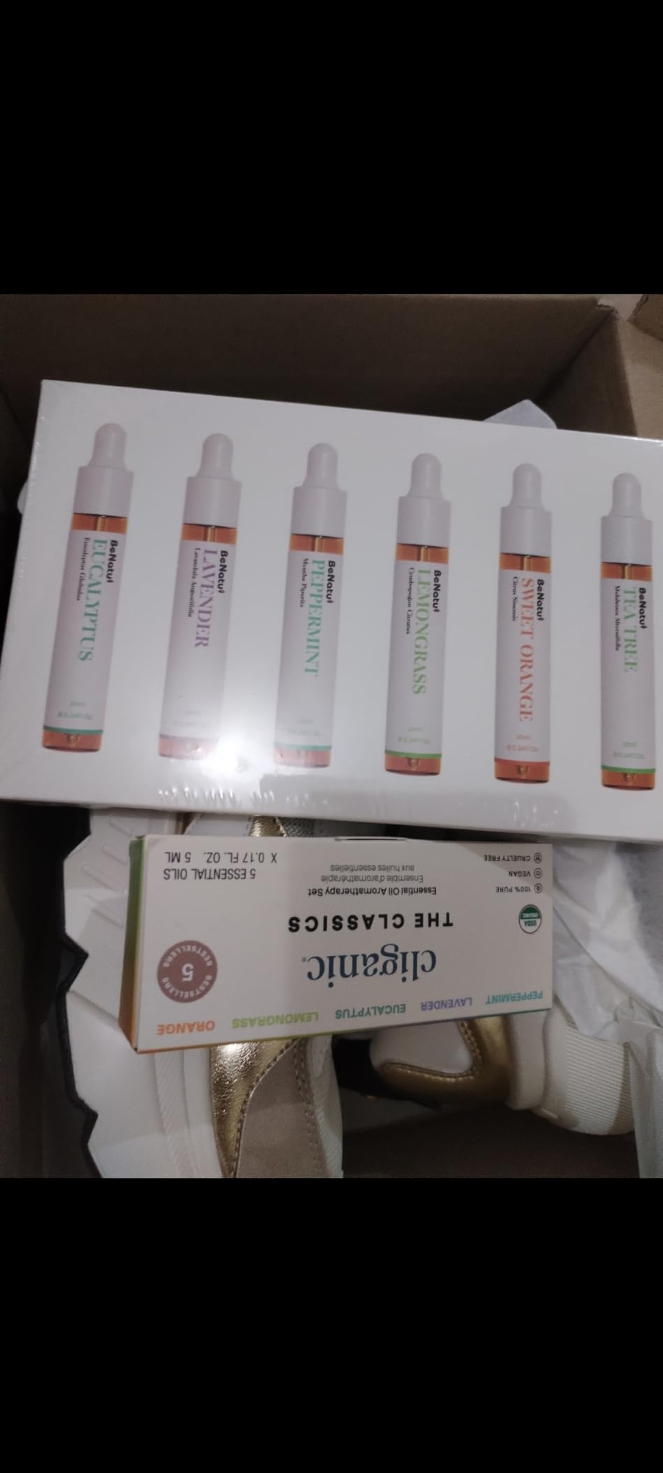 Benatu Essential Oils Set (Tea Tree Lavender Eucalyptus) for Home, Organic Relax Scent Aromatherapy Gift for Women and Men, Natural Fragrance for Skin Care, Body Topical Massage, Diffuser 3 Packs - Customer Photo 1