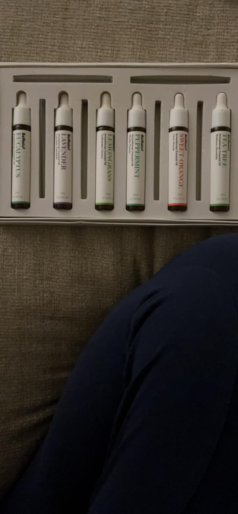 Benatu Essential Oils Set (Tea Tree Lavender Eucalyptus) for Home, Organic Relax Scent Aromatherapy Gift for Women and Men, Natural Fragrance for Skin Care, Body Topical Massage, Diffuser 3 Packs - Customer Photo 2