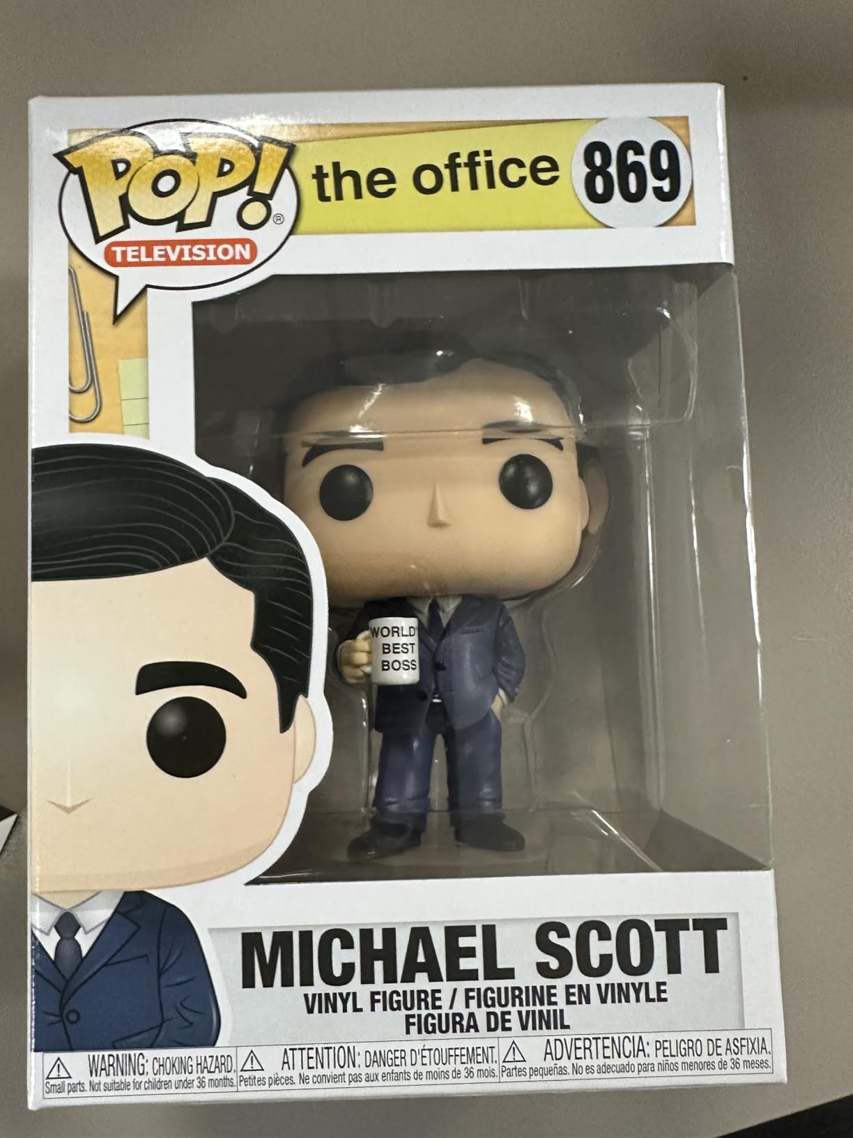 Funko Pop TV: The Office - Michael Scott - Collectable Vinyl Figure - Gift Idea - Official Merchandise - Toys for Kids & Adults - Comedy Fans - Model Figure for Collectors and Display - Customer Photo 1