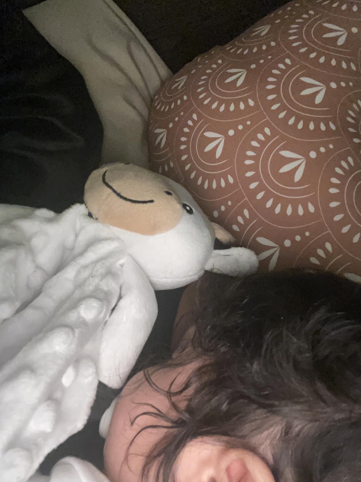 Pro Goleem Elephant Security Blanket, Soft Lovey Unisex Lovie Baby Gifts for Boys and Girls Snuggle Toy Stuffed Animal Newborn Essentials and Items Grey 16 Inch - Customer Photo 1