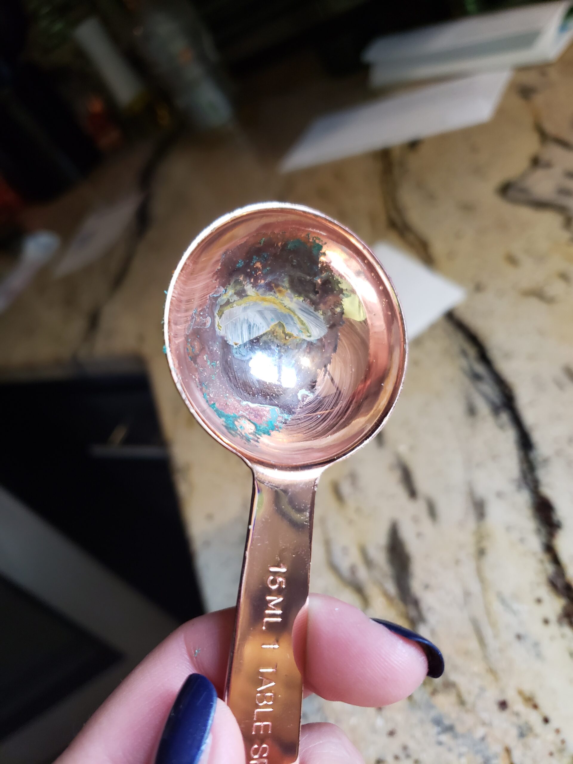 Copper Measuring Cups and Spoons Set of 9 - Luxurious Gift Packaging. Copper Gifts for 7th Anniversary for Her or Him. Gifts for Women, Men, Couple. 7 year or 22nd Wedding Anniversary. Rose Gold Gifts Customer Review Copper Measuring Cups and Spoons Set of 9 - Luxurious Gift Packaging. Copper Gifts for 7th Anniversary for Her or Him. Gifts for Women, Men, Couple. 7 year or 22nd Wedding Anniversary. Rose Gold Gifts - Customer Photo 5