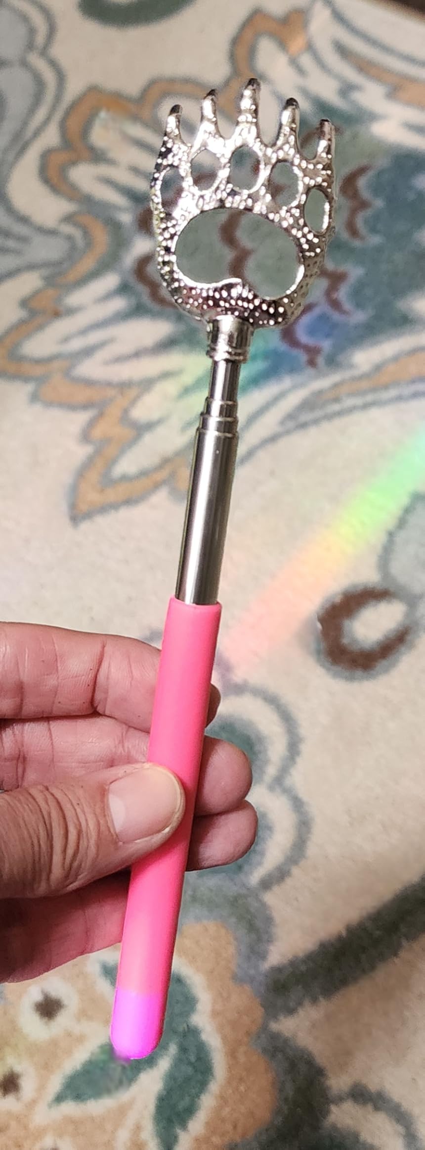 HOFASON 6 Pack Back Scratcher Fathers Day Dad Gifts, White Elephant Gifts for Adults, Stocking Stuffers for Men Women Teens, Prizes for Adults (Muti) - Customer Photo 2