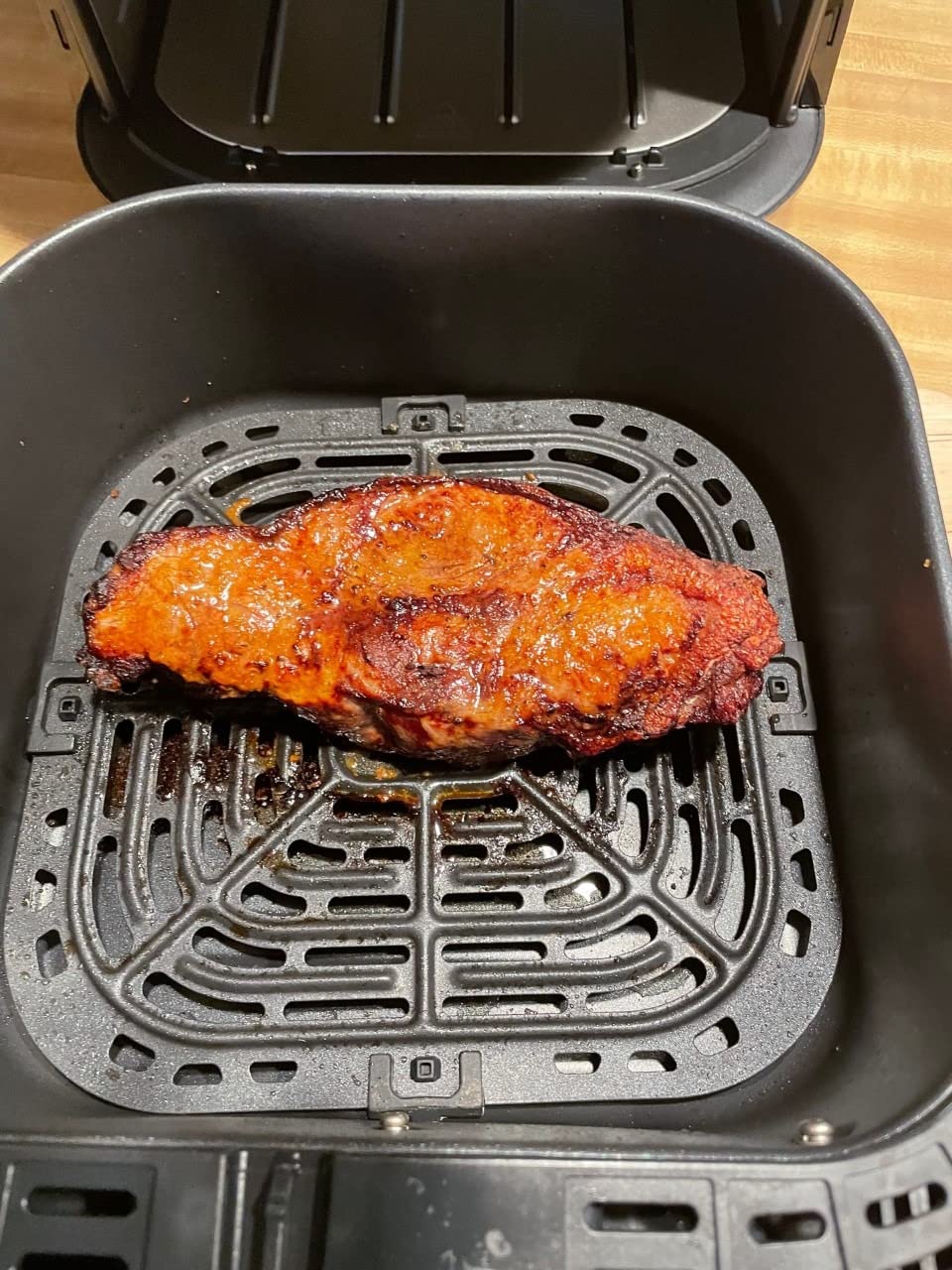 Instant Pot Vortex Plus 6QT XL Air Fryer, 6-in-1, Broils, Dehydrates, Crisps, Roasts, Reheats, Bakes for Quick Easy Meals, 100+ In-App Recipes, Dishwasher-Safe, from the Makers of Instant Pot, Black - Customer Photo 2