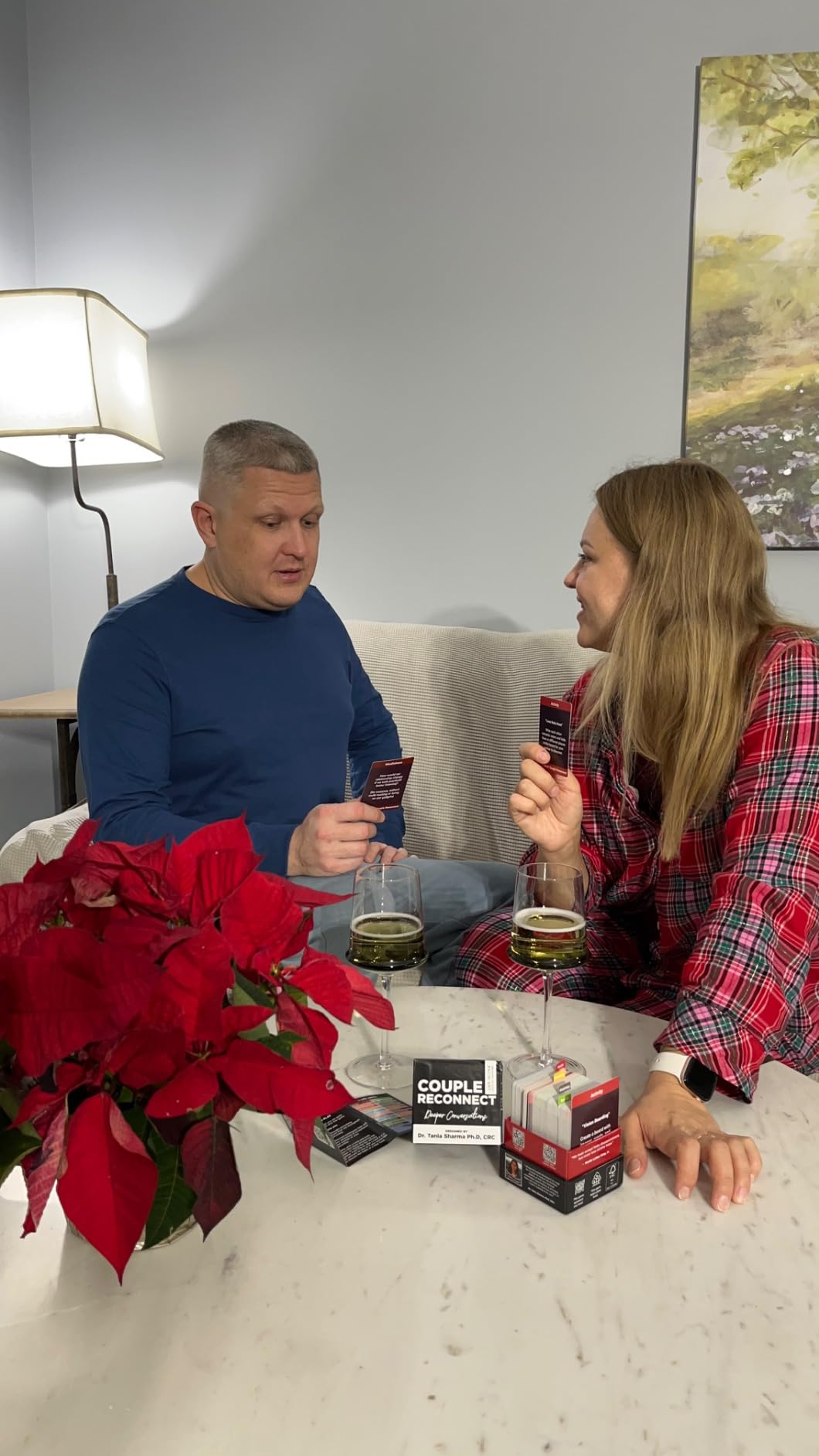 Life Sutra Couple Reconnect Card Game – 400 Conversation Cards to Build Trust, Deepen Bond & Strengthen Communication – A Therapy-Inspired Game for Married & Mature Couples to Reconnect - Customer Photo 2