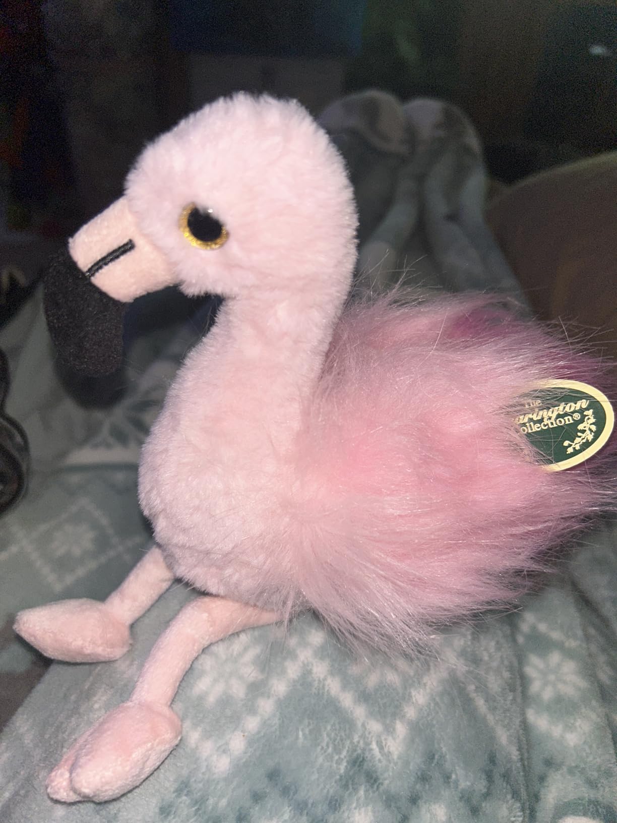 Bearington Collection Lil' Fifi Stuffed Animal: Stuffed Plush Flamingo Toy, Ultra-Soft 7