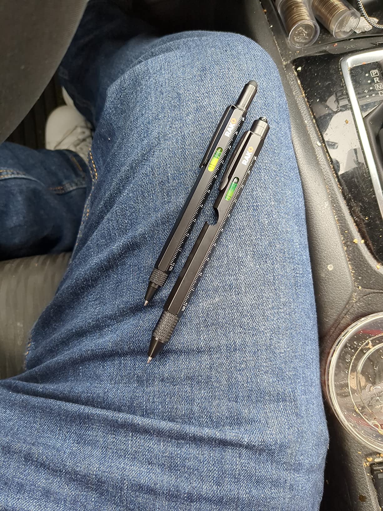 RAK Multitool Pen Gifts for Men, 2-Pack 11 in 1 Multitool Pen Set, Tech Cool Gadgets Stocking Stuffer Holiday Christmas Gifts for Dad, Husband, Grandpa, Him, EDC Tactical Pen Tool, Gift-Ready Box - Customer Photo 4