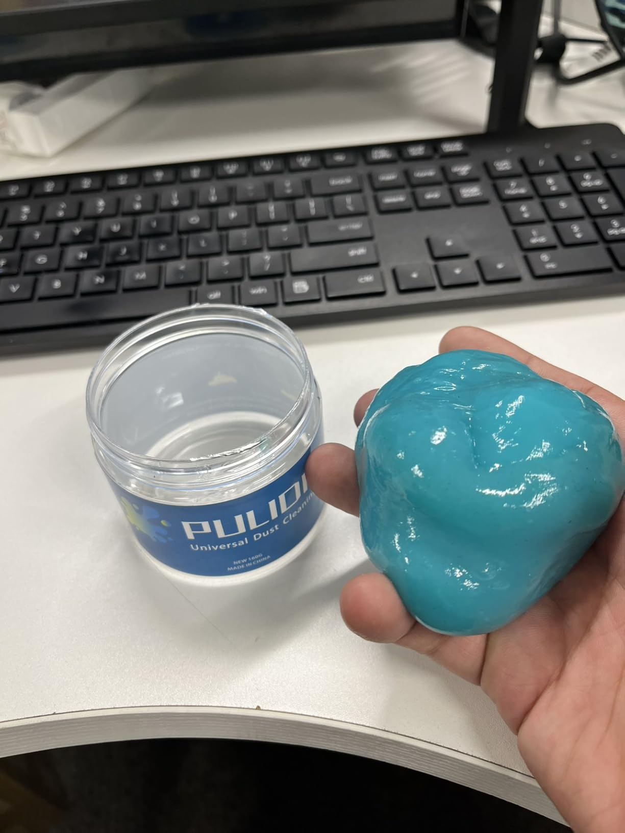 PULIDIKI Car Cleaning Gel Clean Putty Car Interior Cleaner Slime Auto Detail Tools Kit Supplies Car Accessories Christmas Stocking Stuffers Gifts for Men Women White Elephant Gifts Adults Teens Customer Review PULIDIKI Car Cleaning Gel Clean Putty Car Interior Cleaner Slime Auto Detail Tools Kit Supplies Car Accessories Christmas Stocking Stuffers Gifts for Men Women White Elephant Gifts Adults Teens - Customer Photo 2