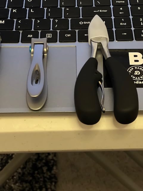 Toenail Clippers for Seniors Thick Toenails - 4-Piece Heavy Duty Nail Clipper Set with Podiatrist Grade Tools, Wide Jaw and Rotating Head Clippers for Elderly Adults - Customer Photo 3