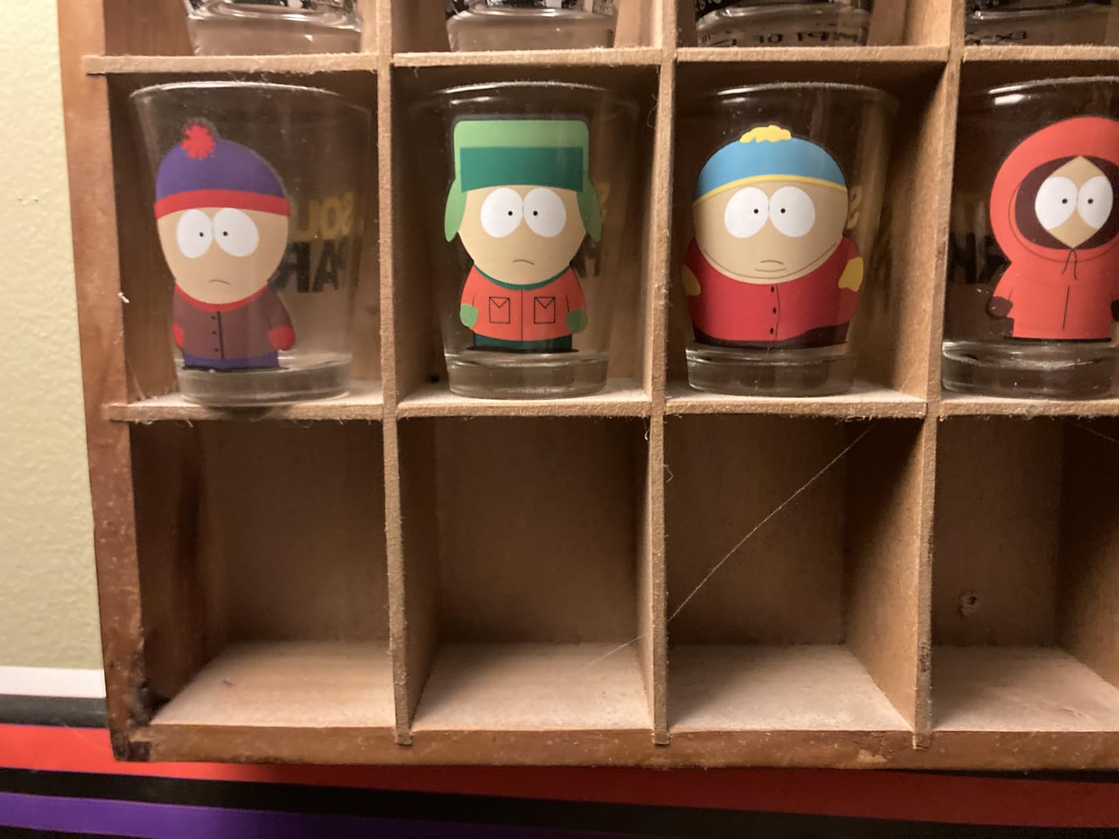 Silver Buffalo Rick and Morty Character Phrases 4-Pack Mini Glass Set, 1.5-Ounce - Customer Photo 1