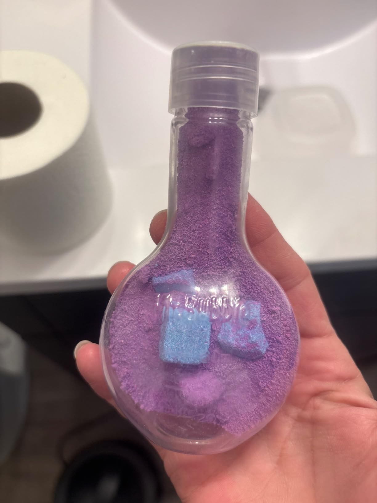 Mr. Bubble Kids Original Bath Bomb Potions - Colorful Fizzy Fun - Cool Foam and Bubble Science Beaker Bath Toys (Pack of 4) - Customer Photo 1